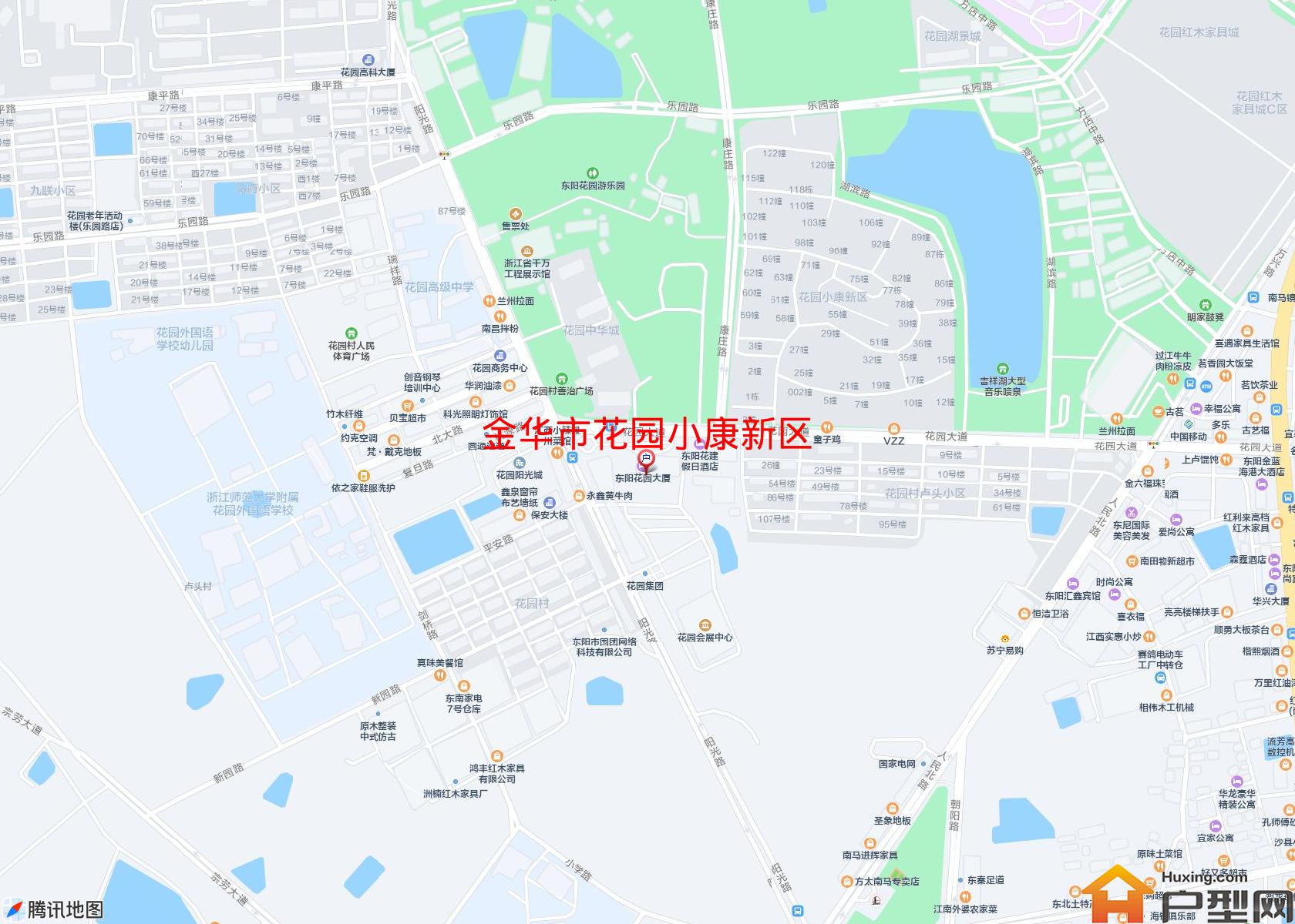花园小康新区小区 - 户型网