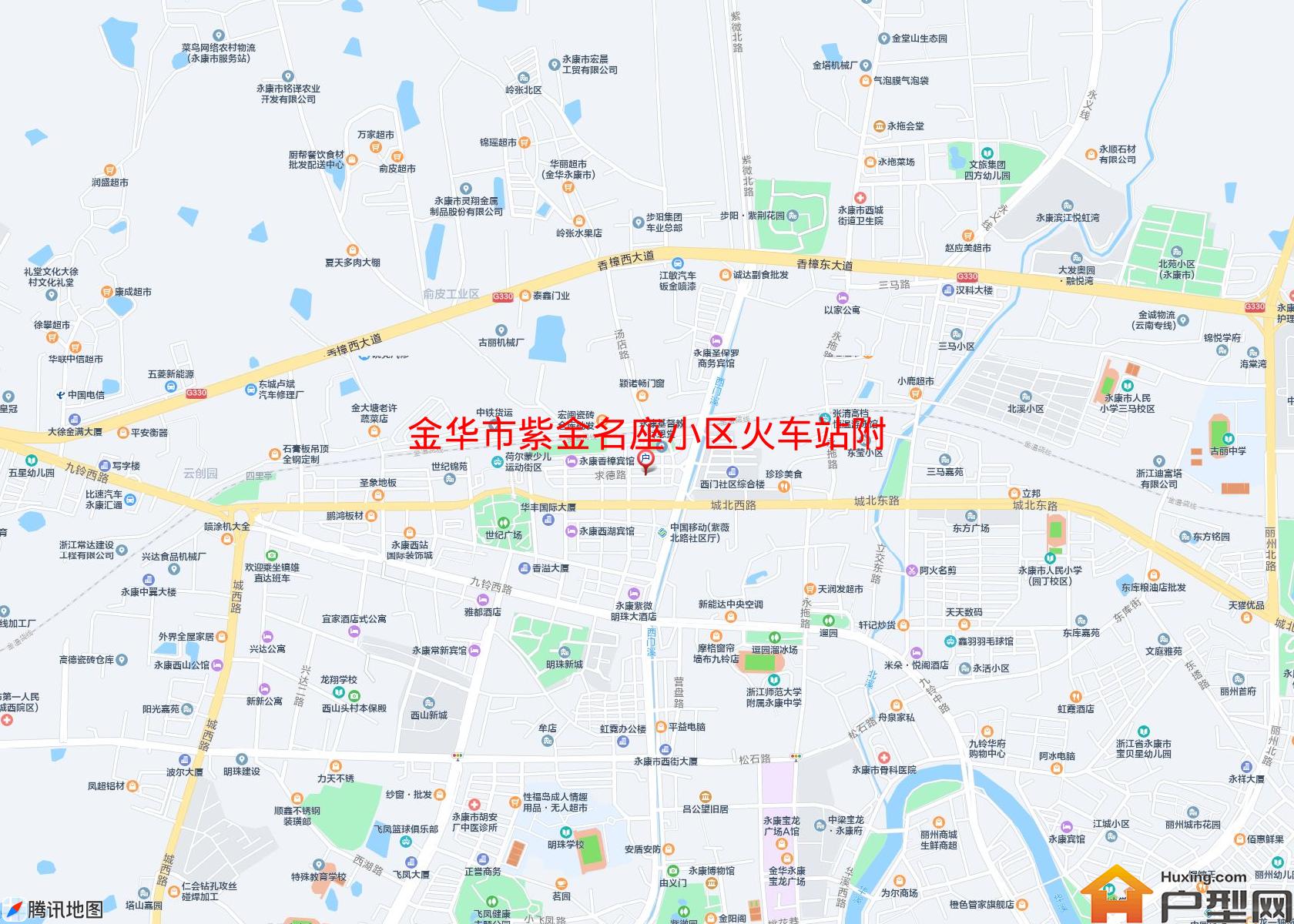 紫金名座小区火车站附小区 - 户型网