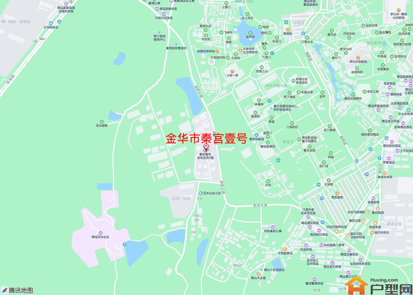 秦宫壹号小区 - 户型网
