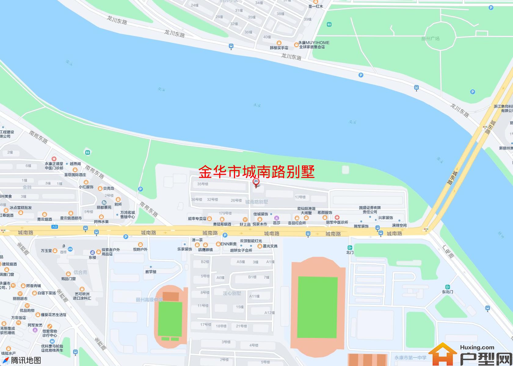 城南路别墅小区 - 户型网