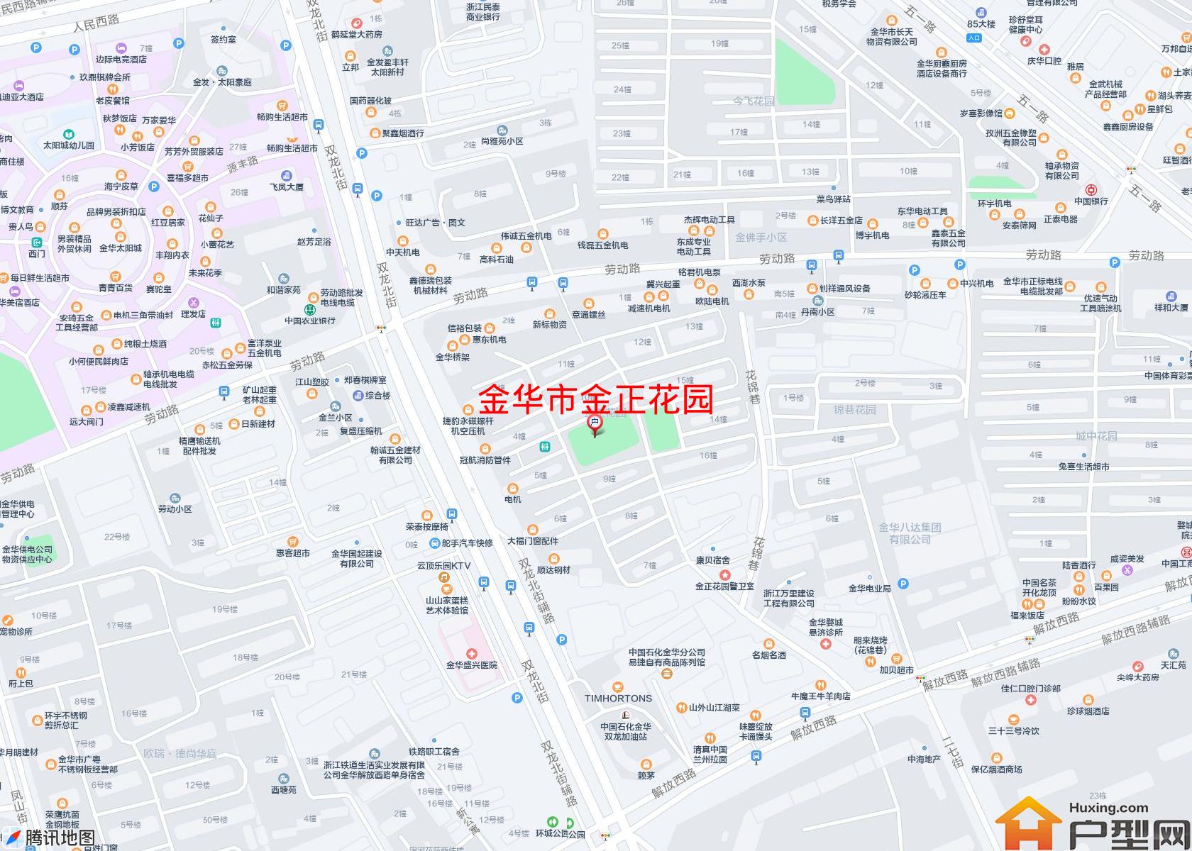 金正花园小区 - 户型网