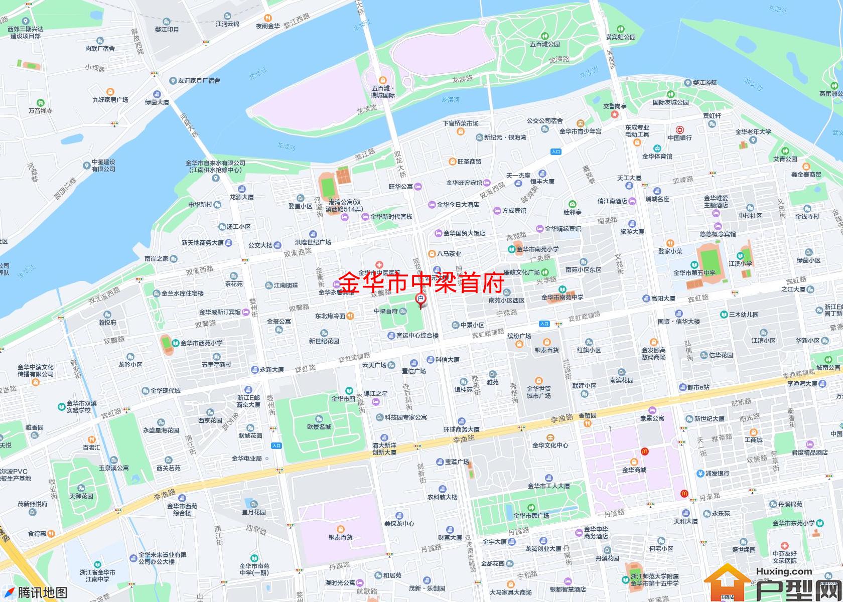 中梁首府小区 - 户型网