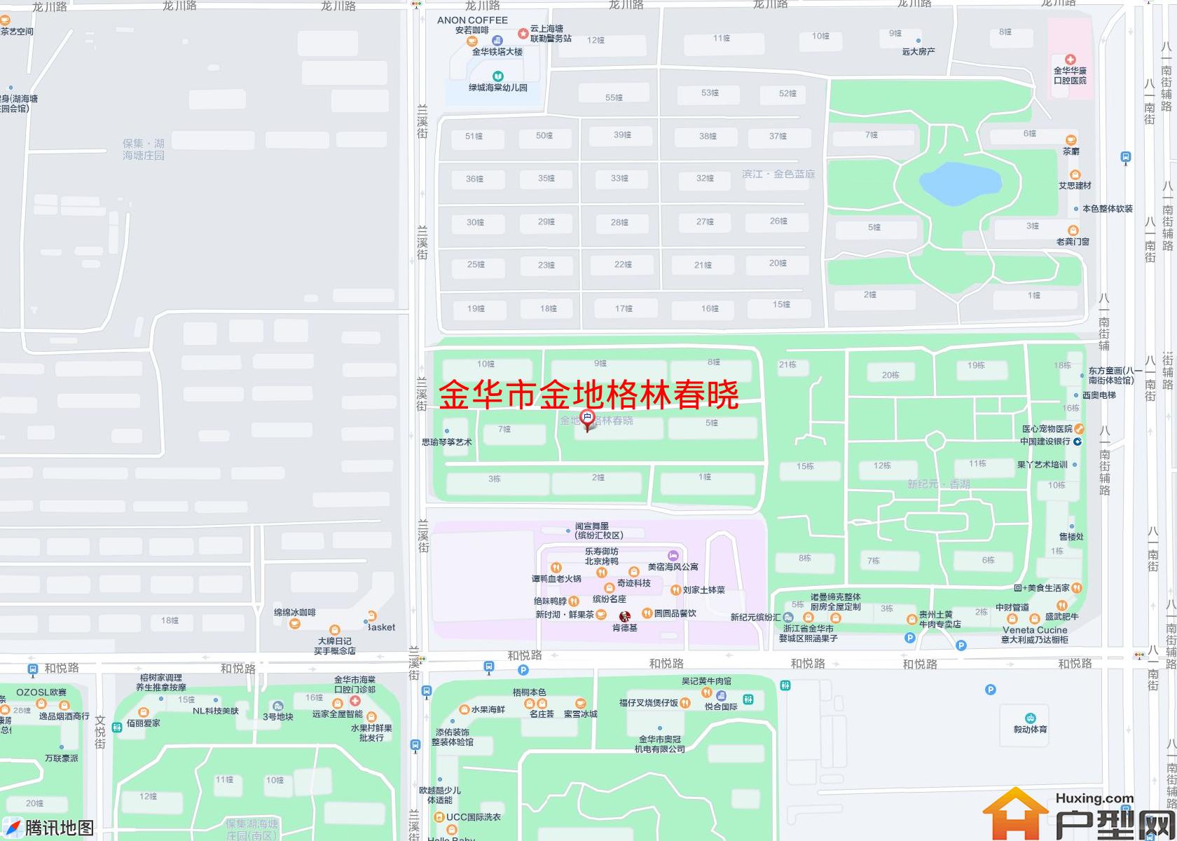 金地格林春晓小区 - 户型网