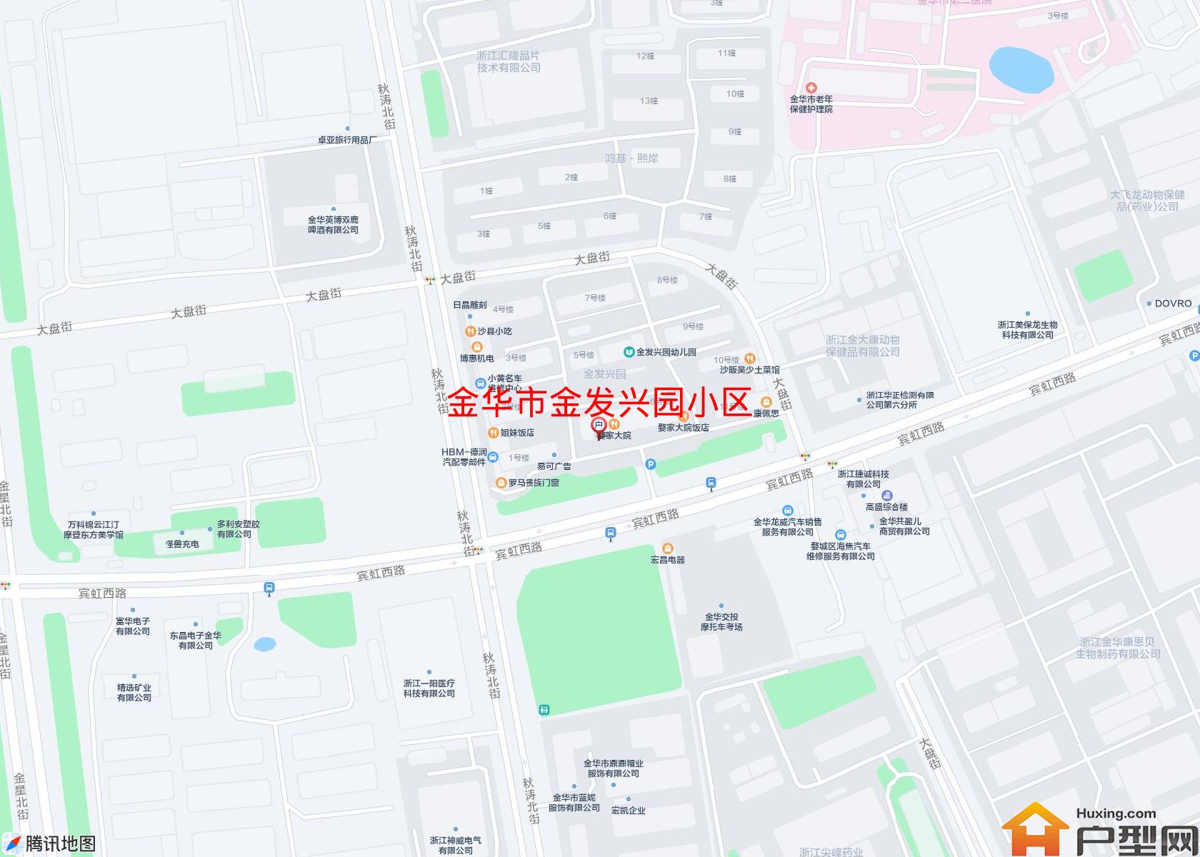 金发兴园小区小区 - 户型网