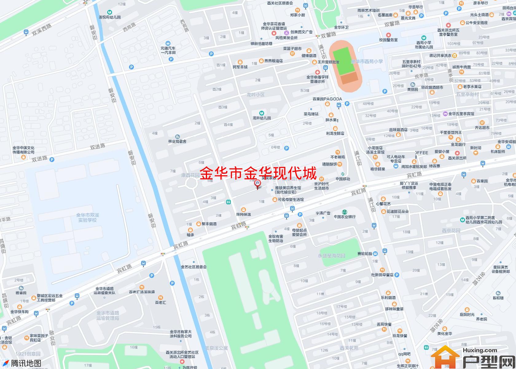 金华现代城小区 - 户型网