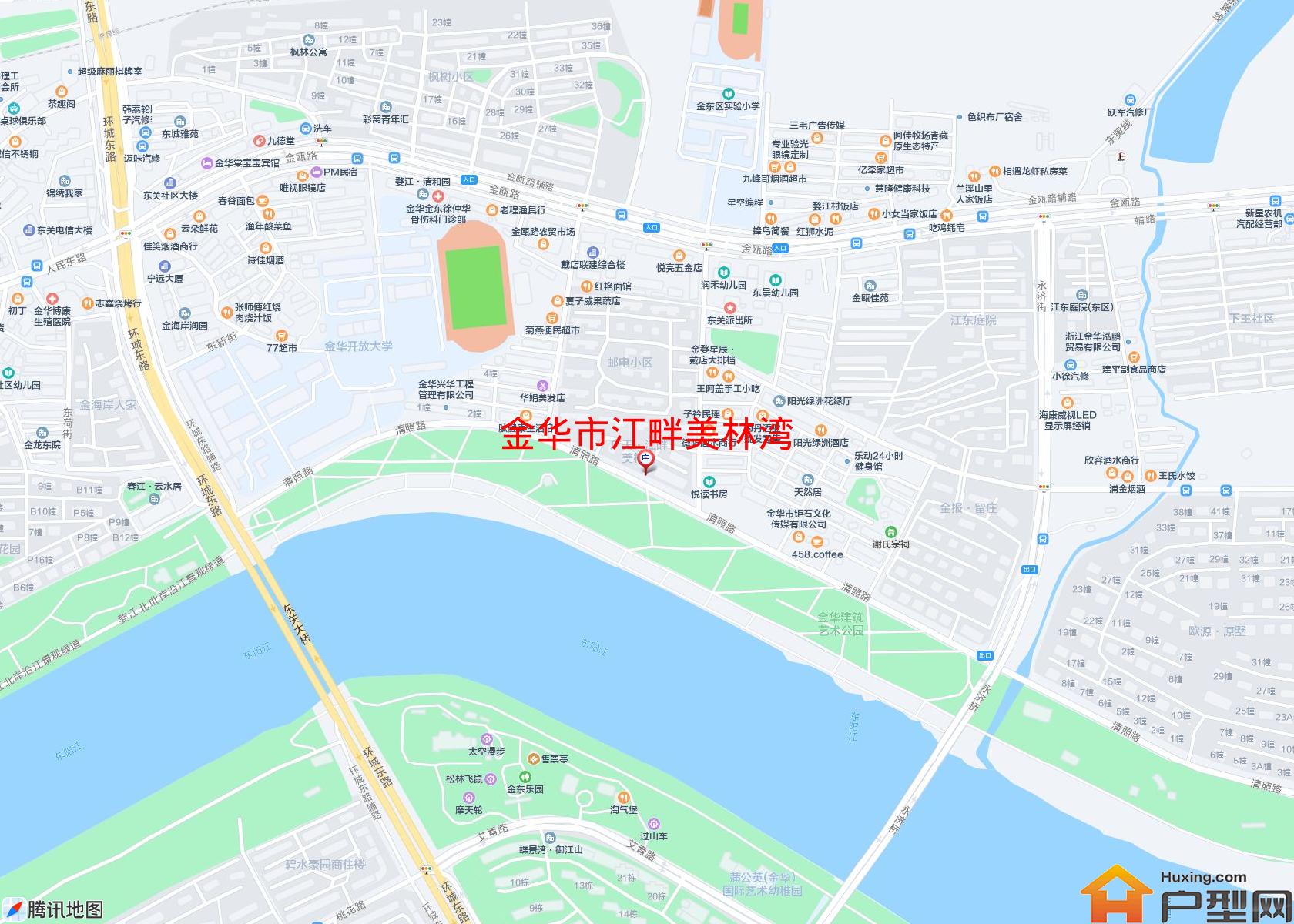 江畔美林湾小区 - 户型网