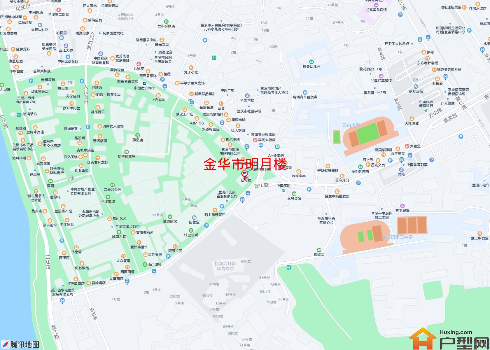 明月楼小区 - 户型网