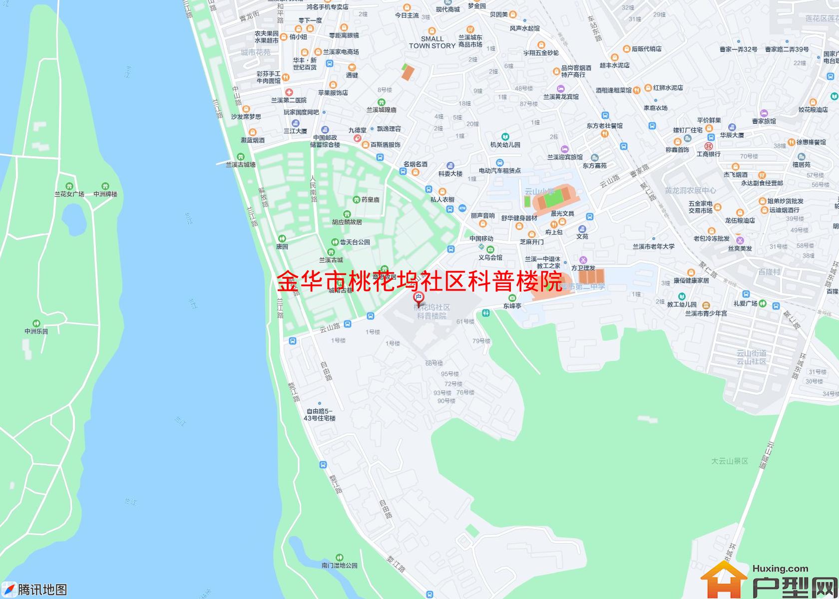 桃花坞社区科普楼院小区 - 户型网