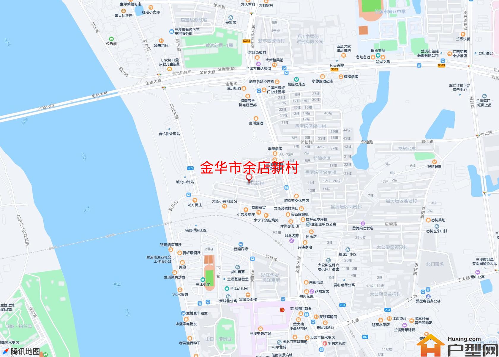 余店新村小区 - 户型网