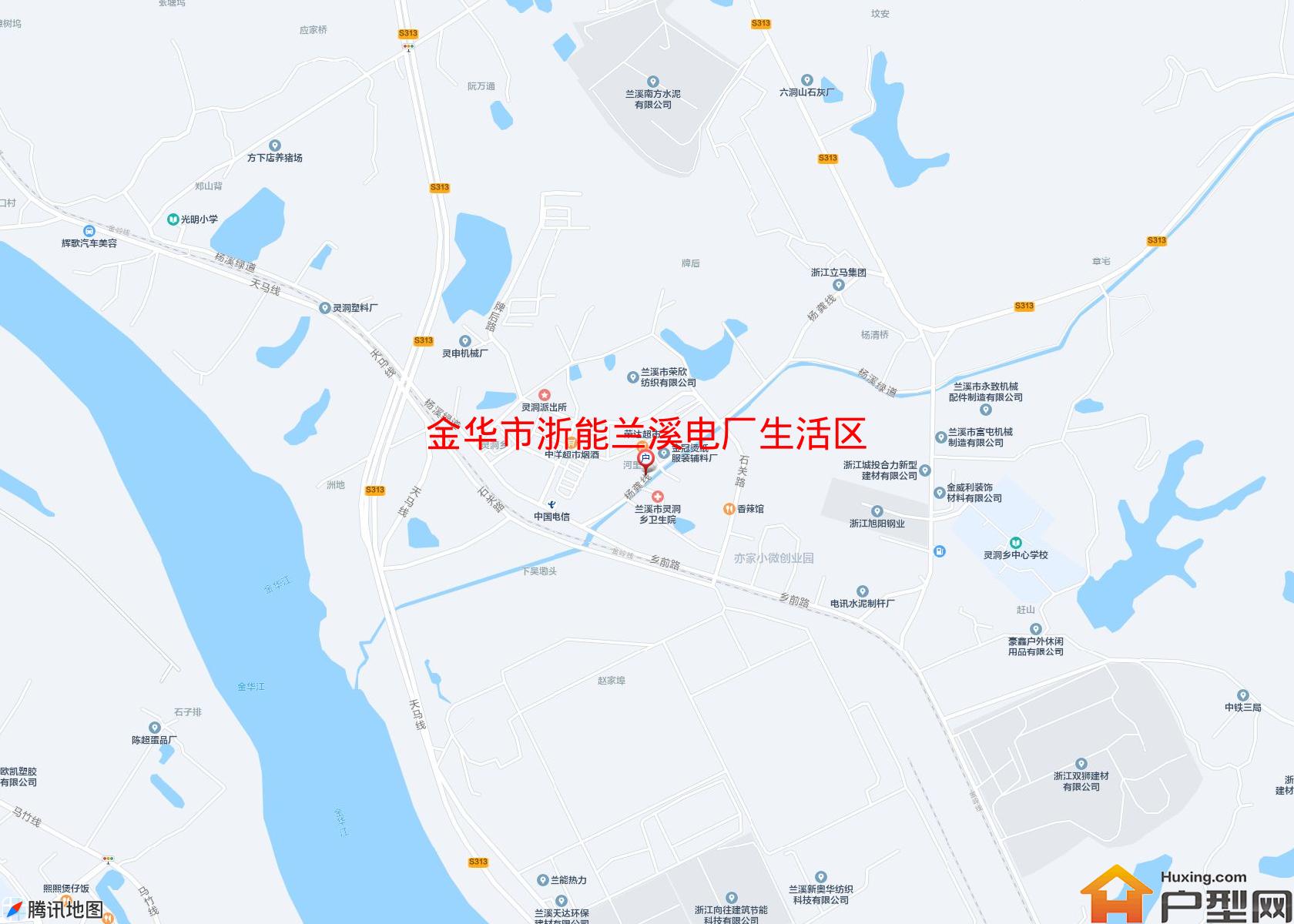 浙能兰溪电厂生活区小区 - 户型网