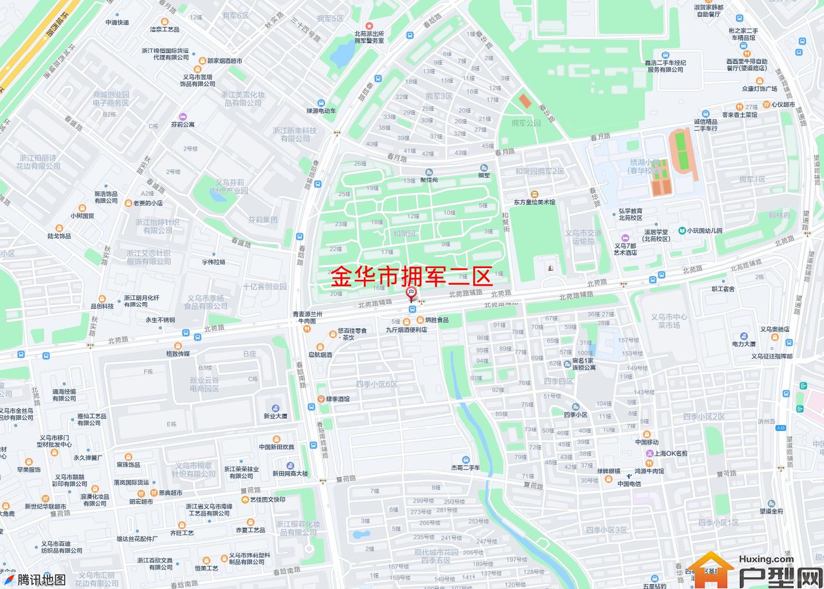 拥军二区小区 - 户型网