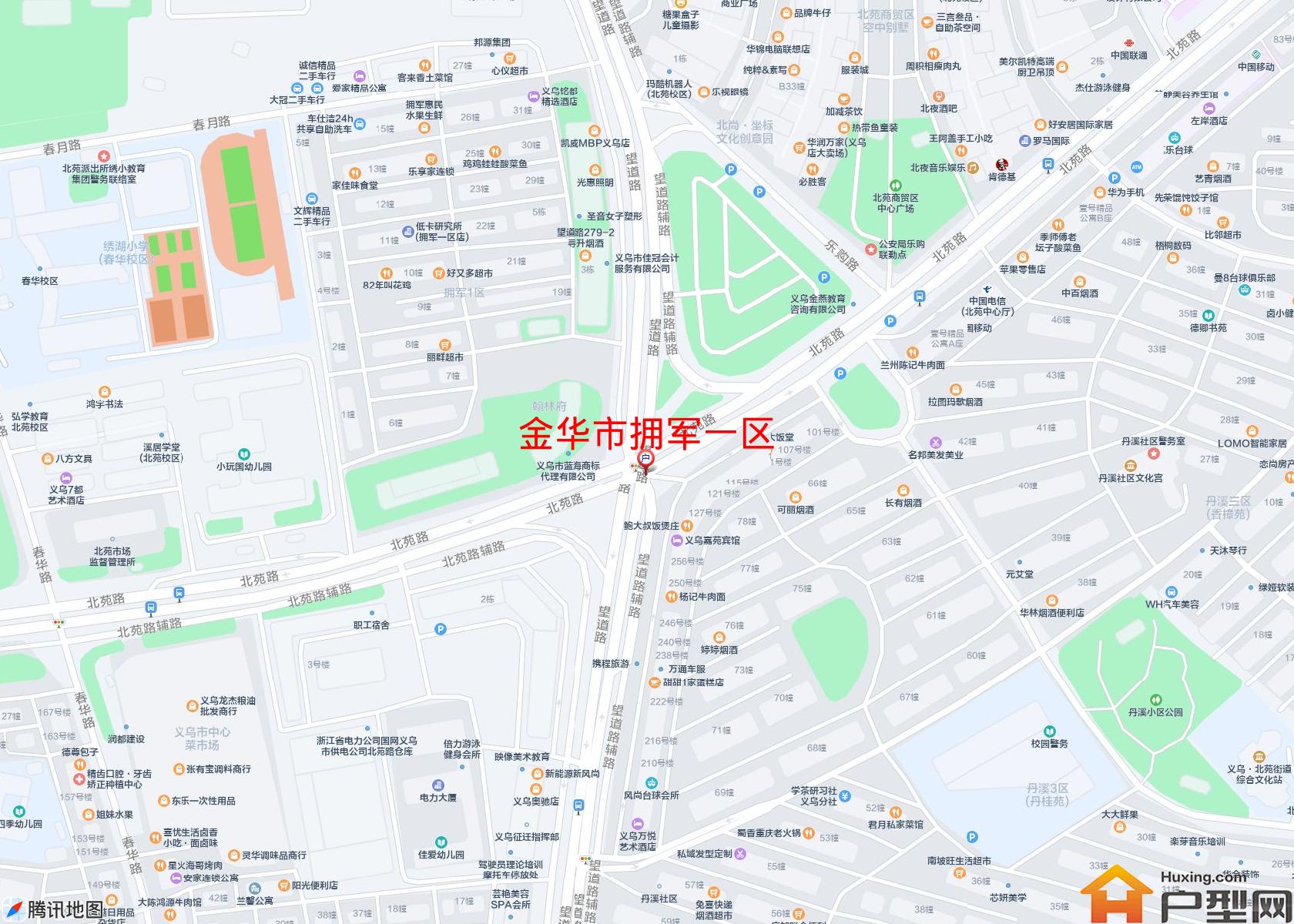 拥军一区小区 - 户型网