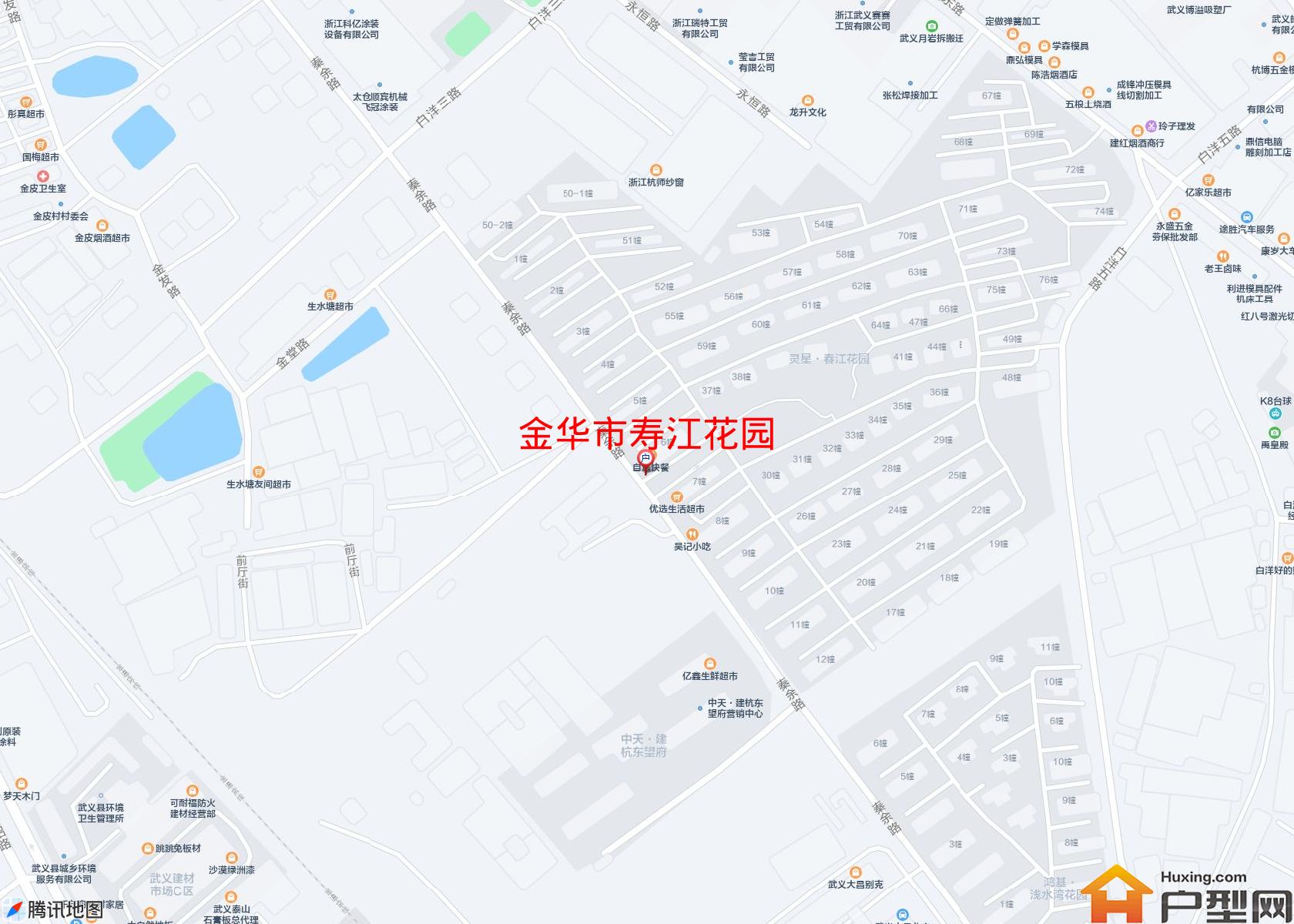 寿江花园小区 - 户型网