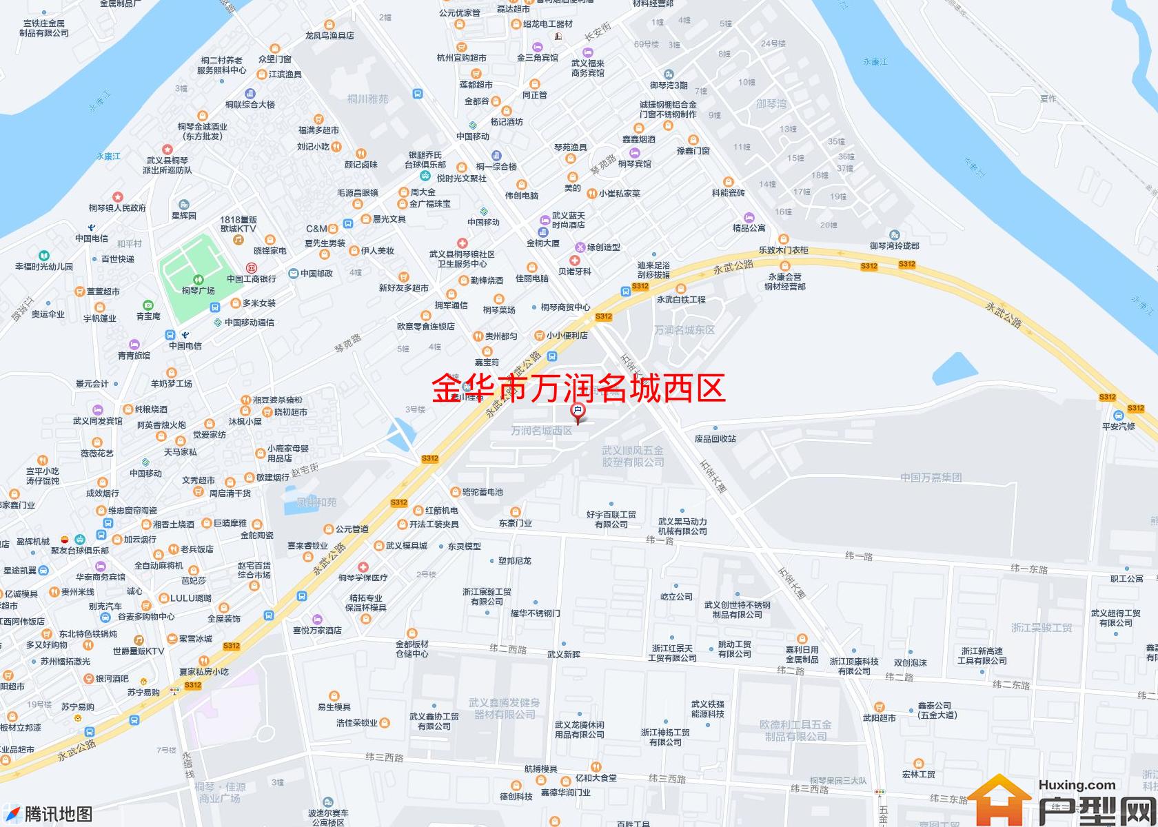 万润名城西区小区 - 户型网