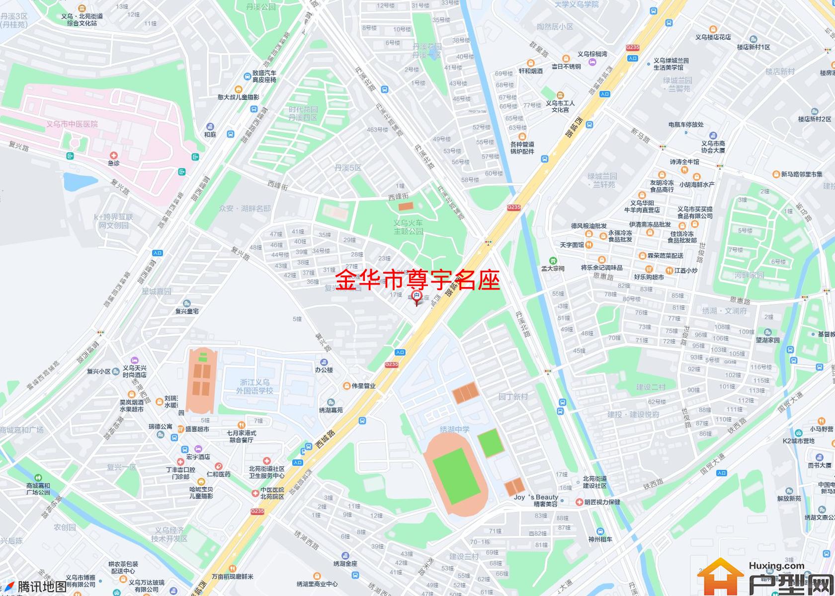 尊宇名座小区 - 户型网