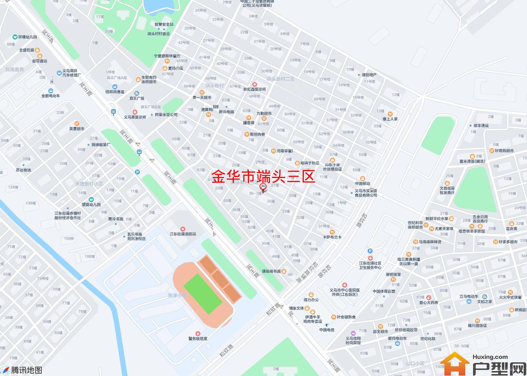 端头三区小区 - 户型网