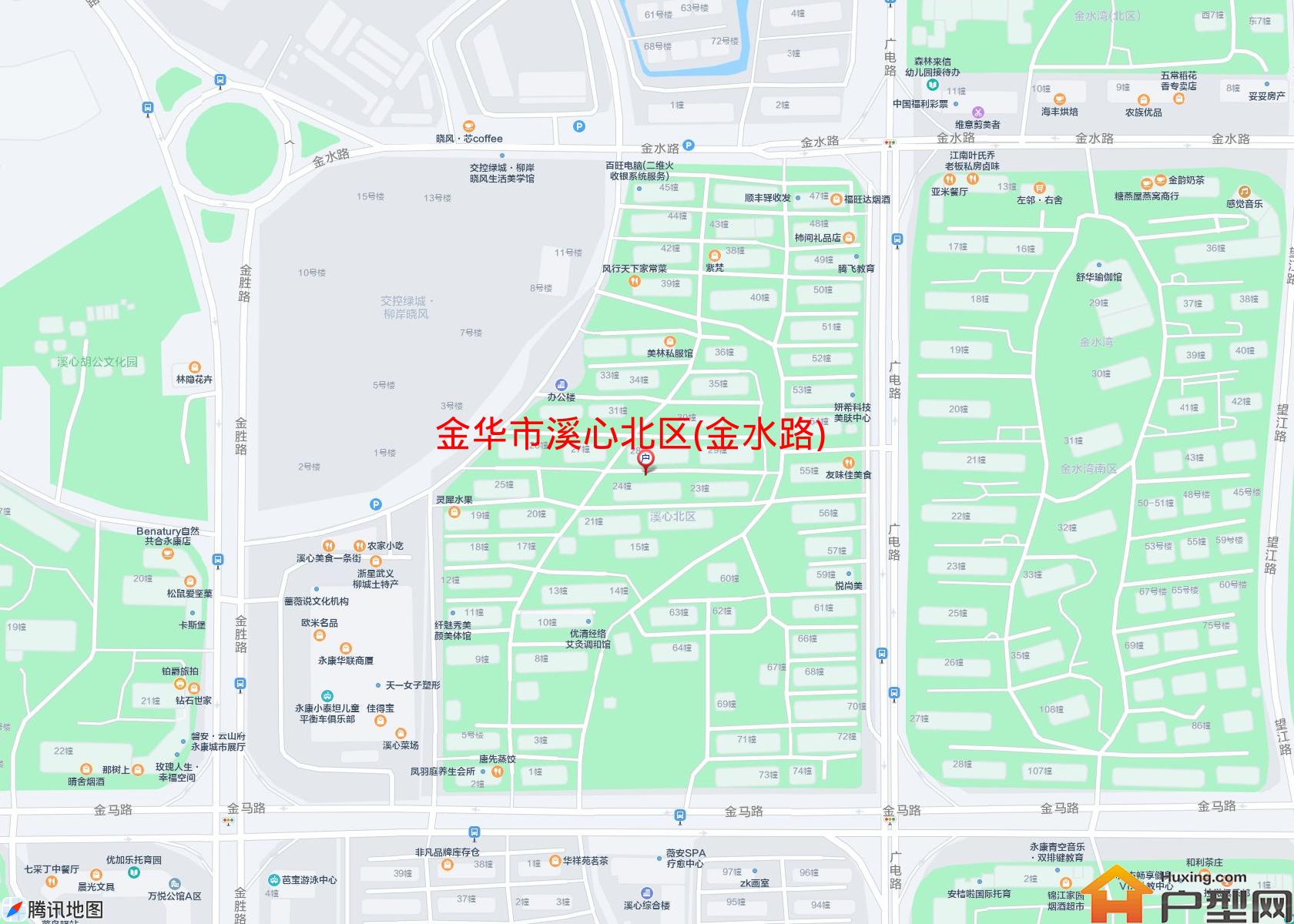 溪心北区(金水路)小区 - 户型网