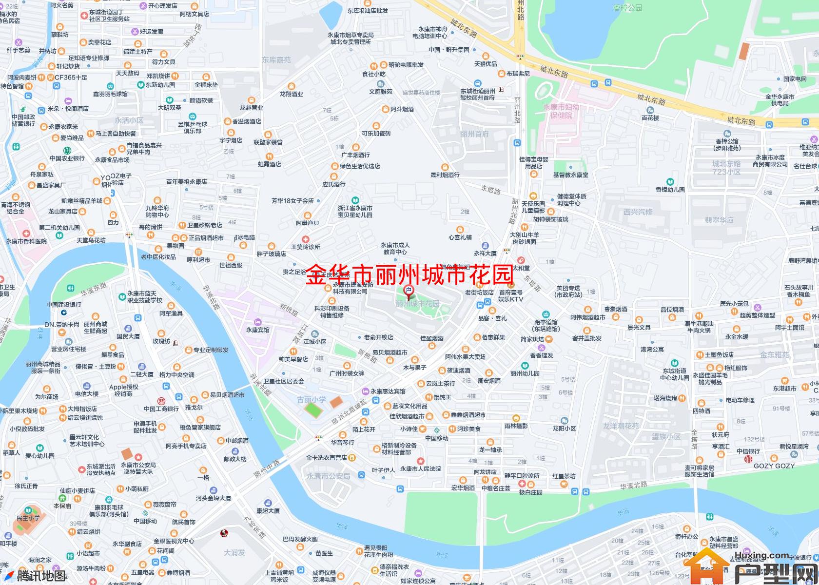 丽州城市花园小区 - 户型网