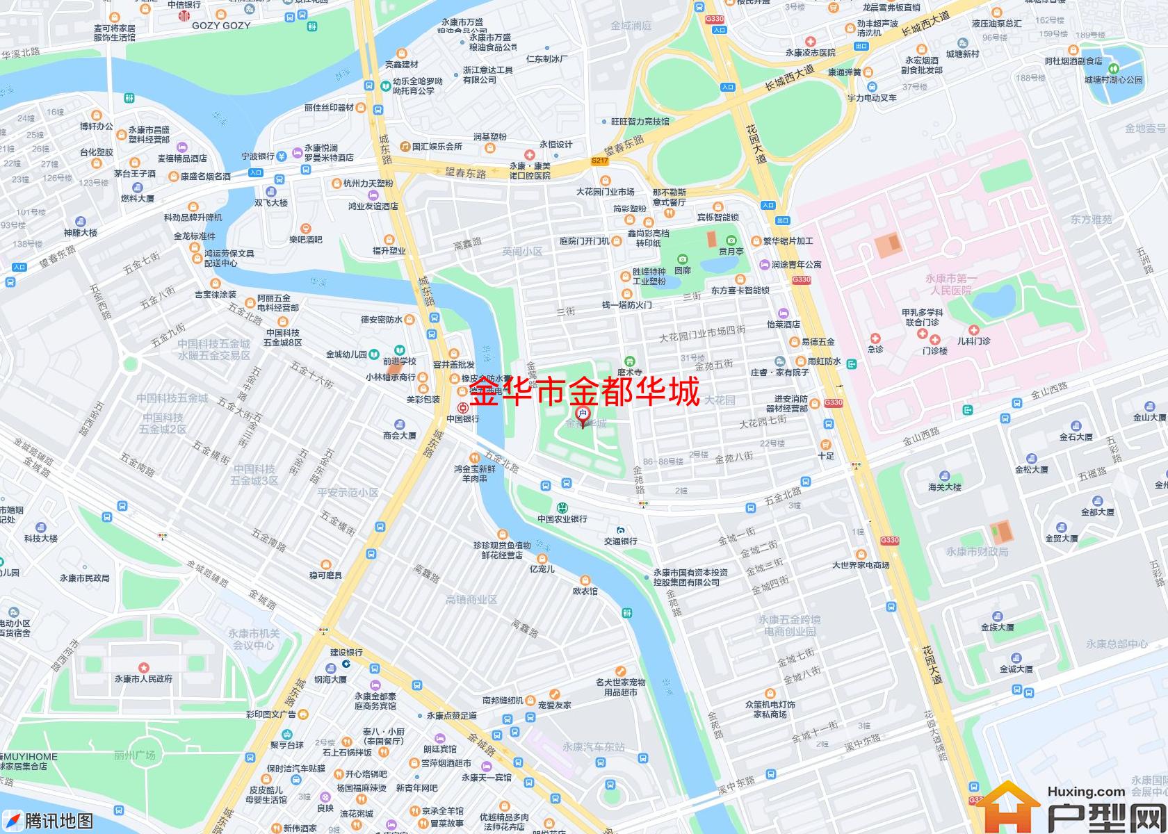 金都华城小区 - 户型网