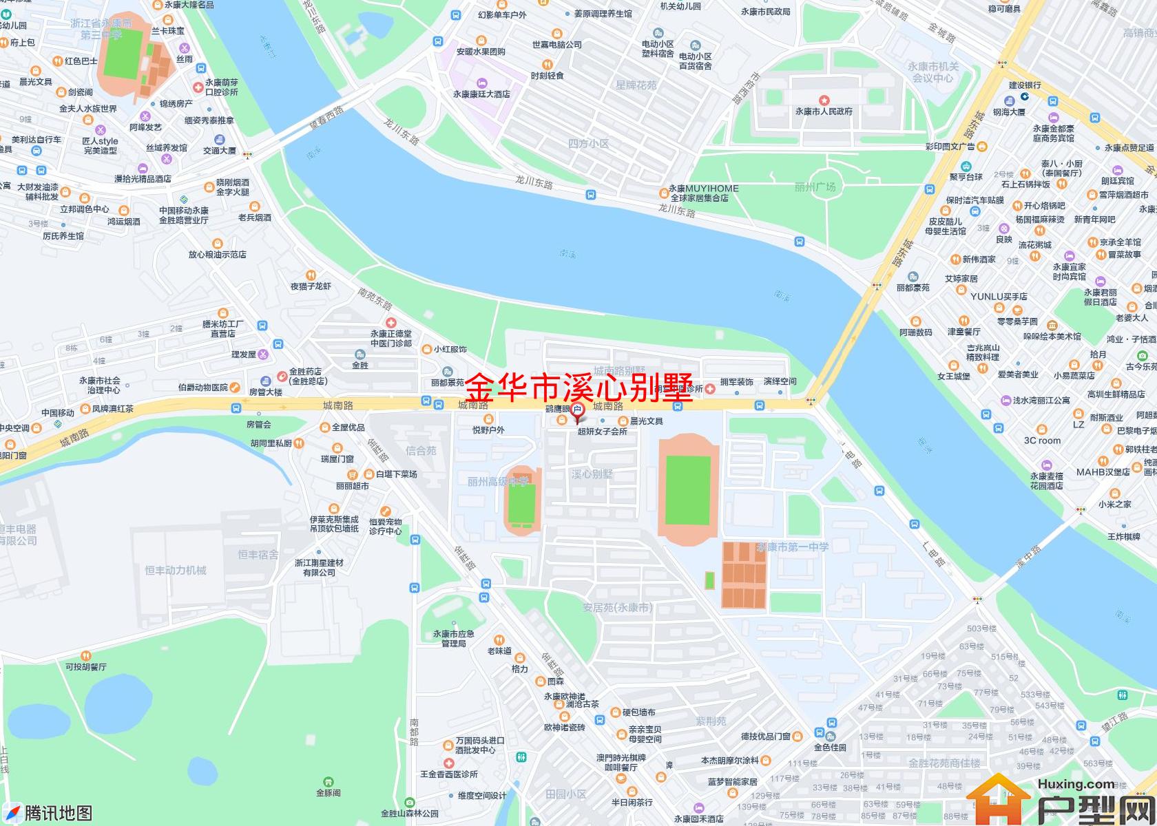 溪心别墅小区 - 户型网