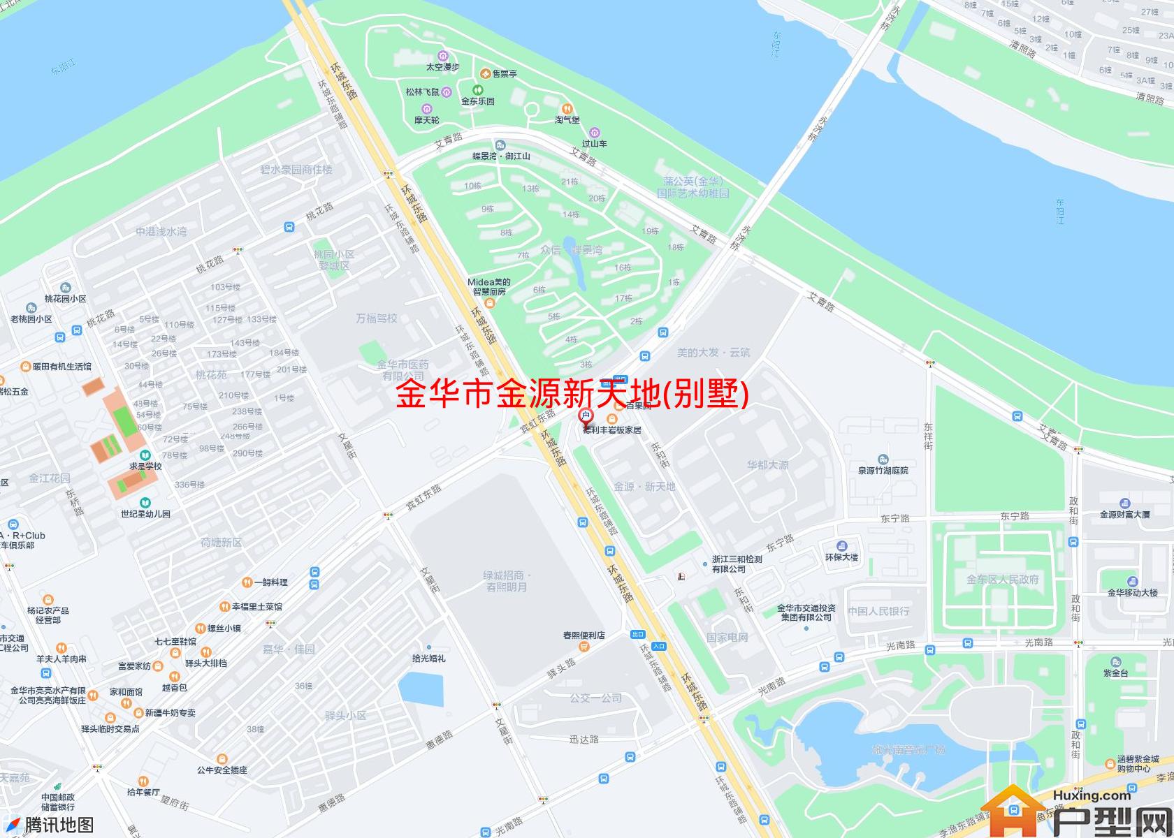 金源新天地(别墅)小区 - 户型网