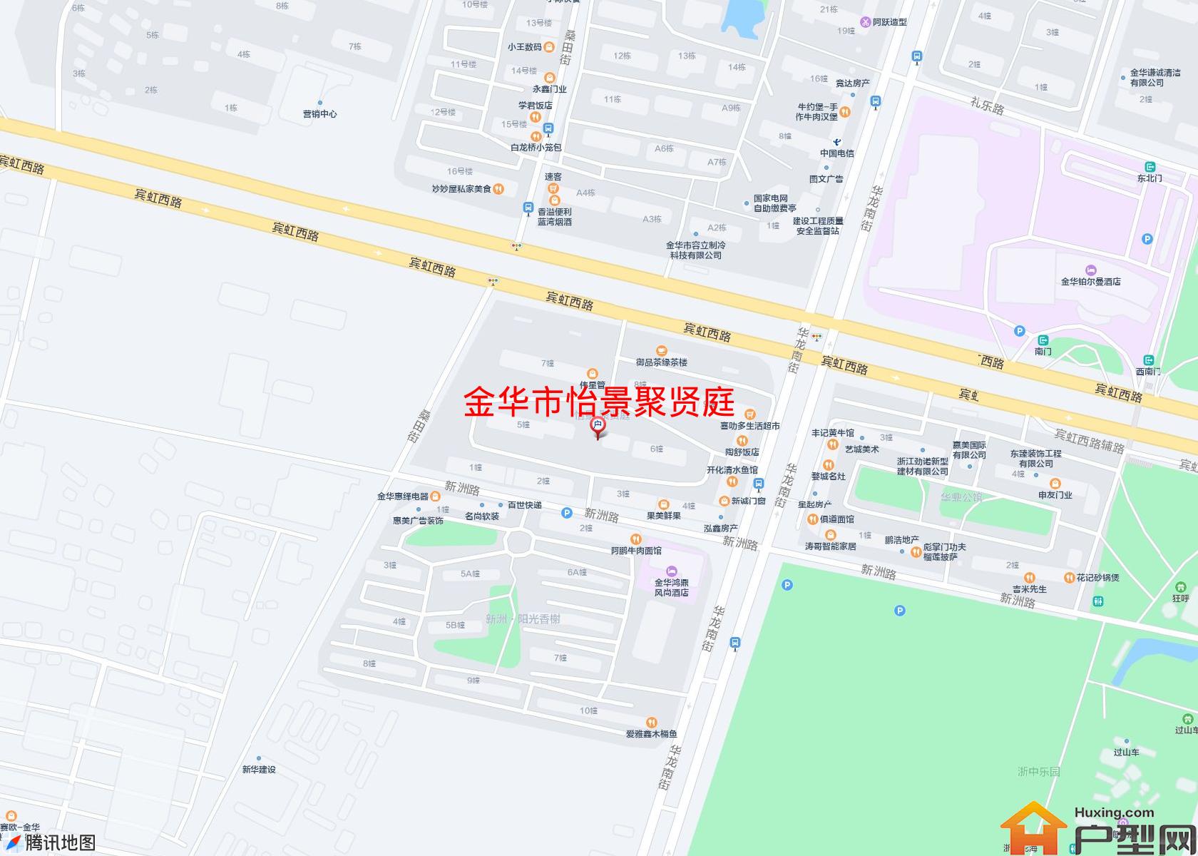 怡景聚贤庭小区 - 户型网