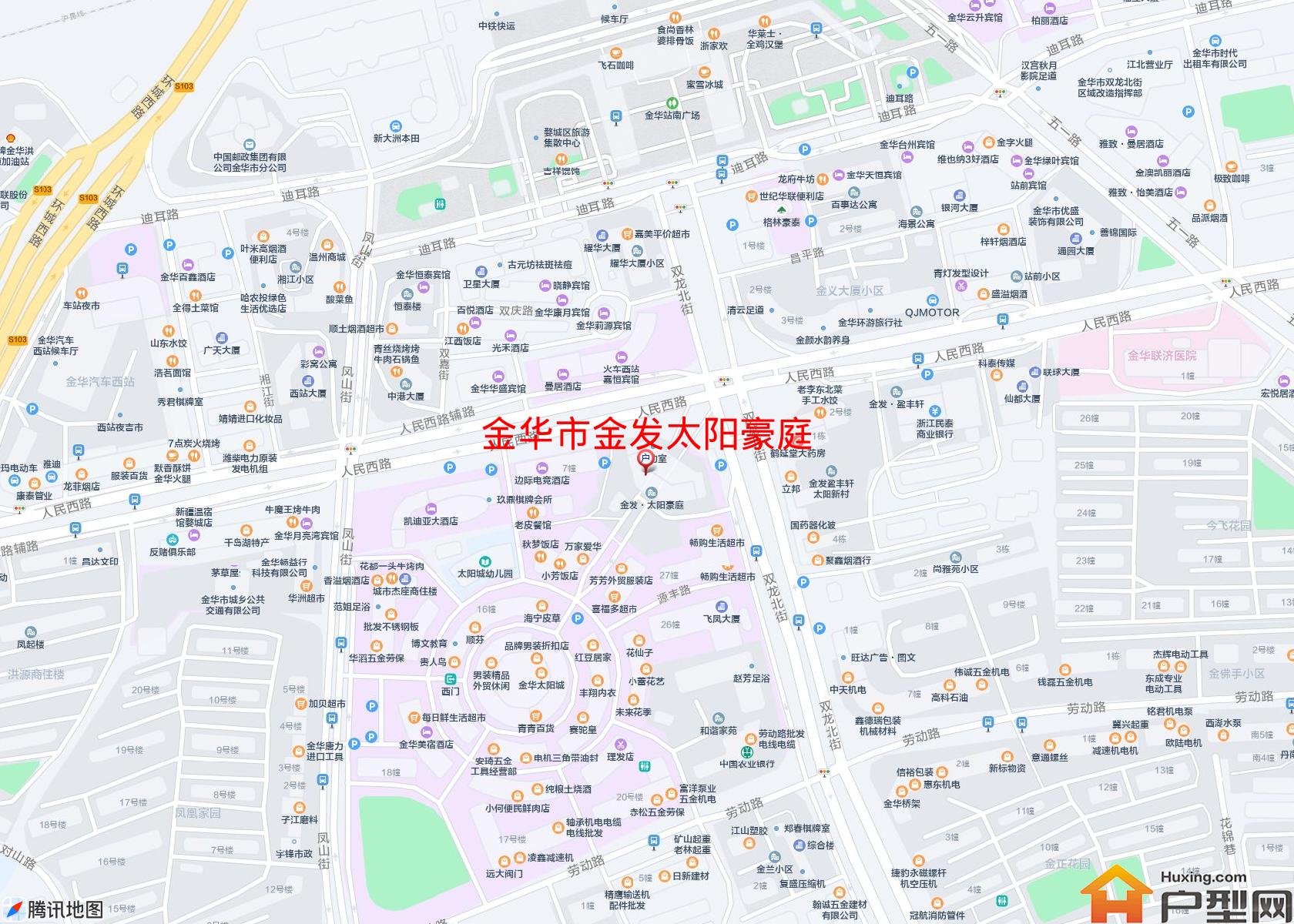 金发太阳豪庭小区 - 户型网