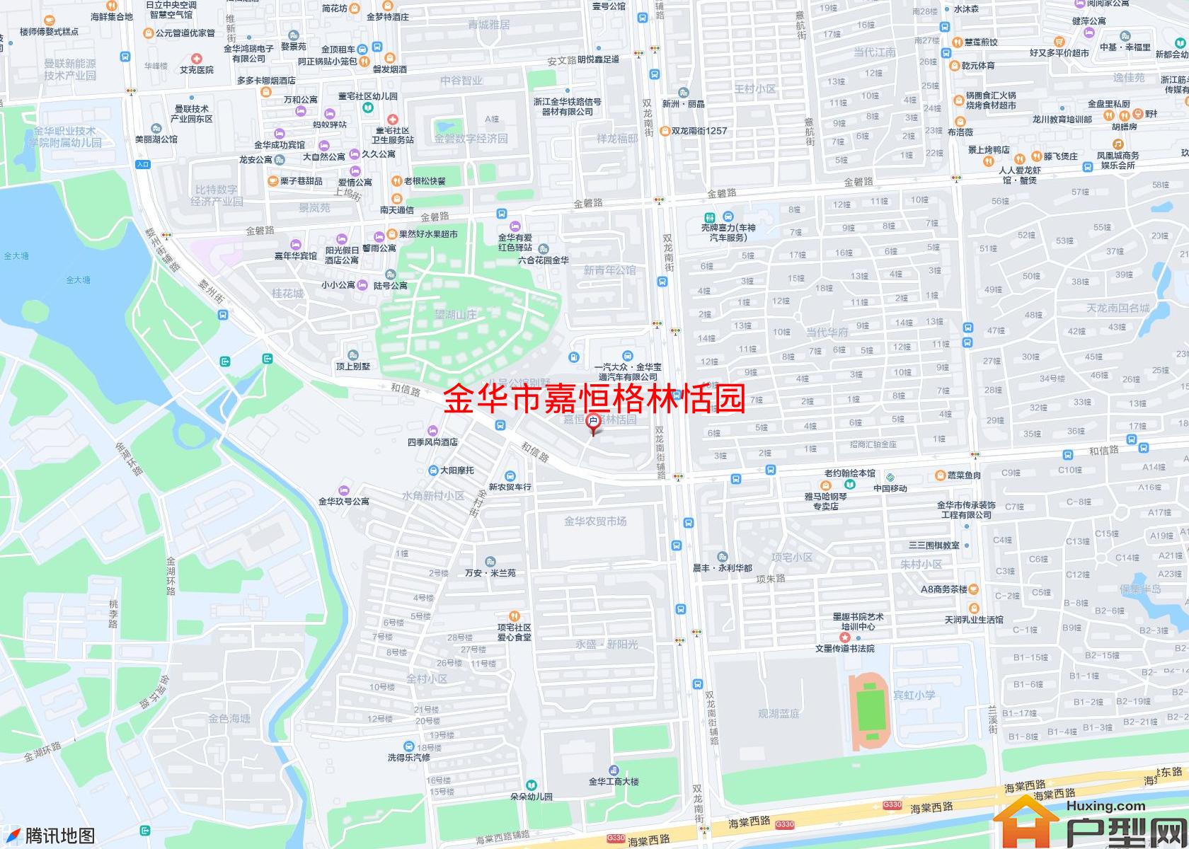 嘉恒格林恬园小区 - 户型网