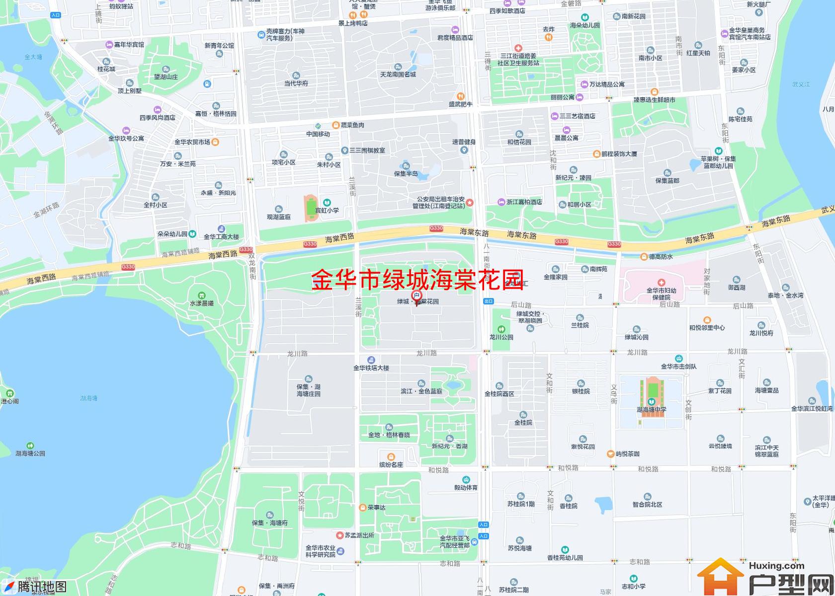 绿城海棠花园小区 - 户型网