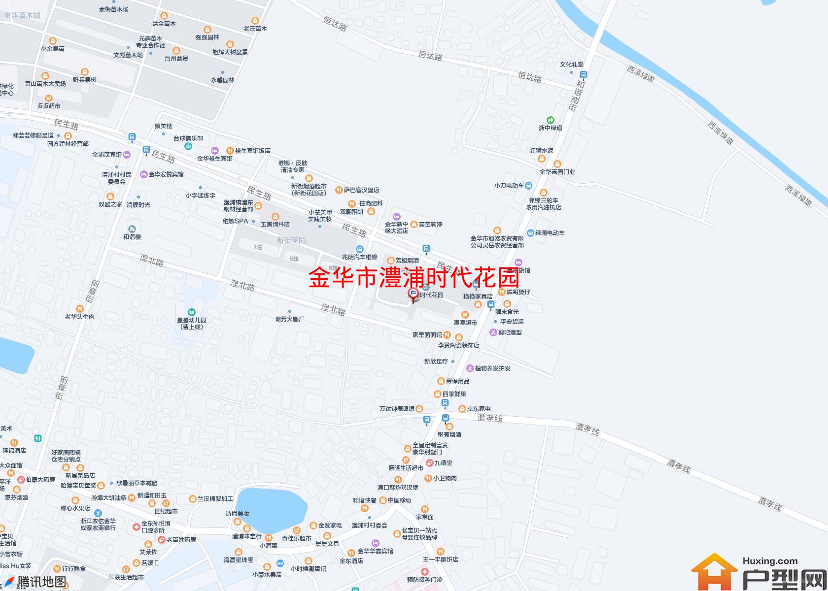 澧浦时代花园小区 - 户型网
