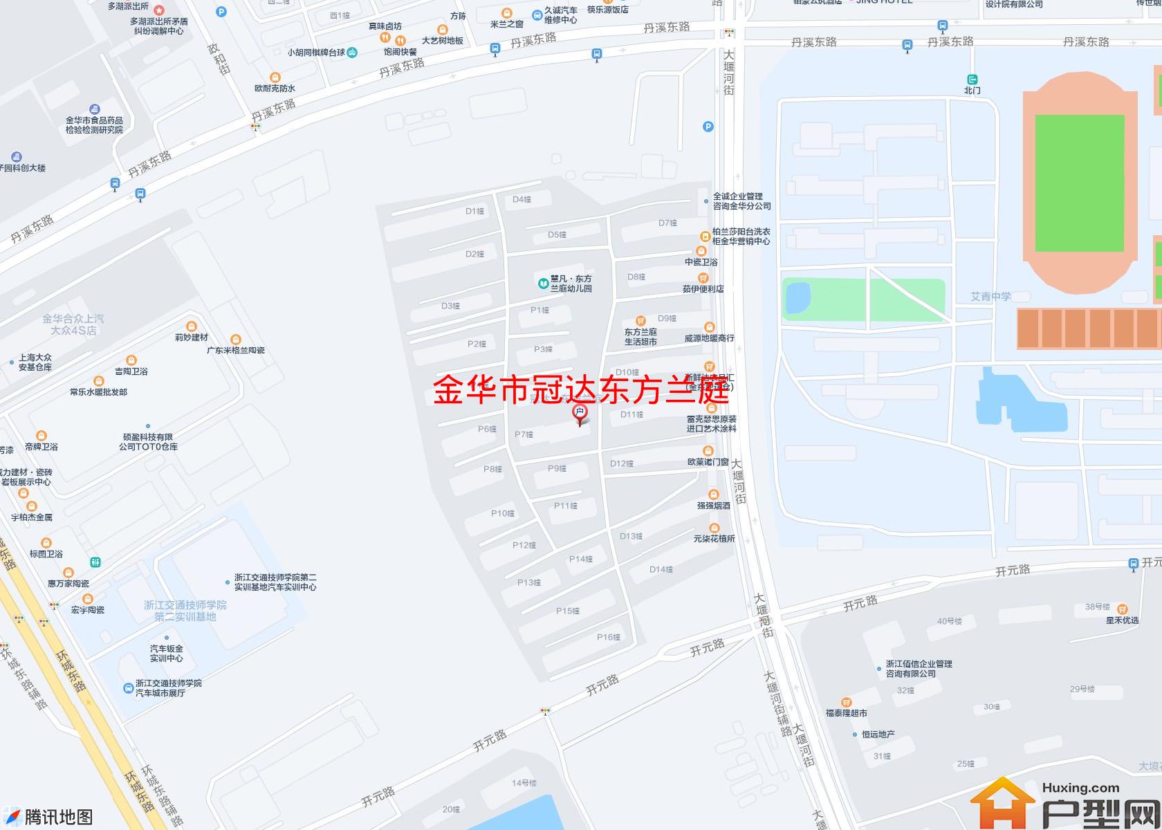 冠达东方兰庭小区 - 户型网