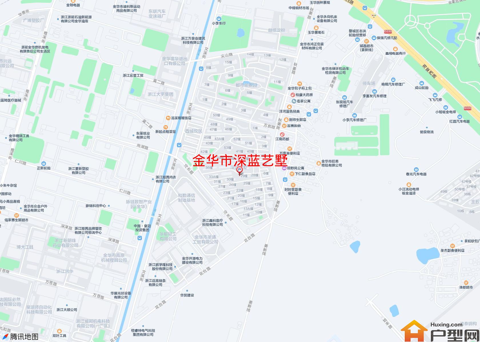 深蓝艺墅小区 - 户型网