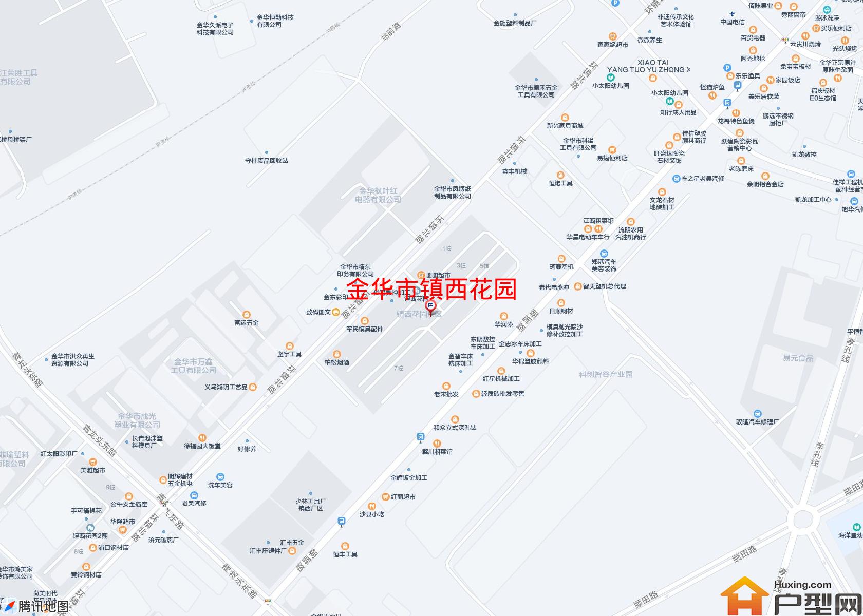 镇西花园小区 - 户型网