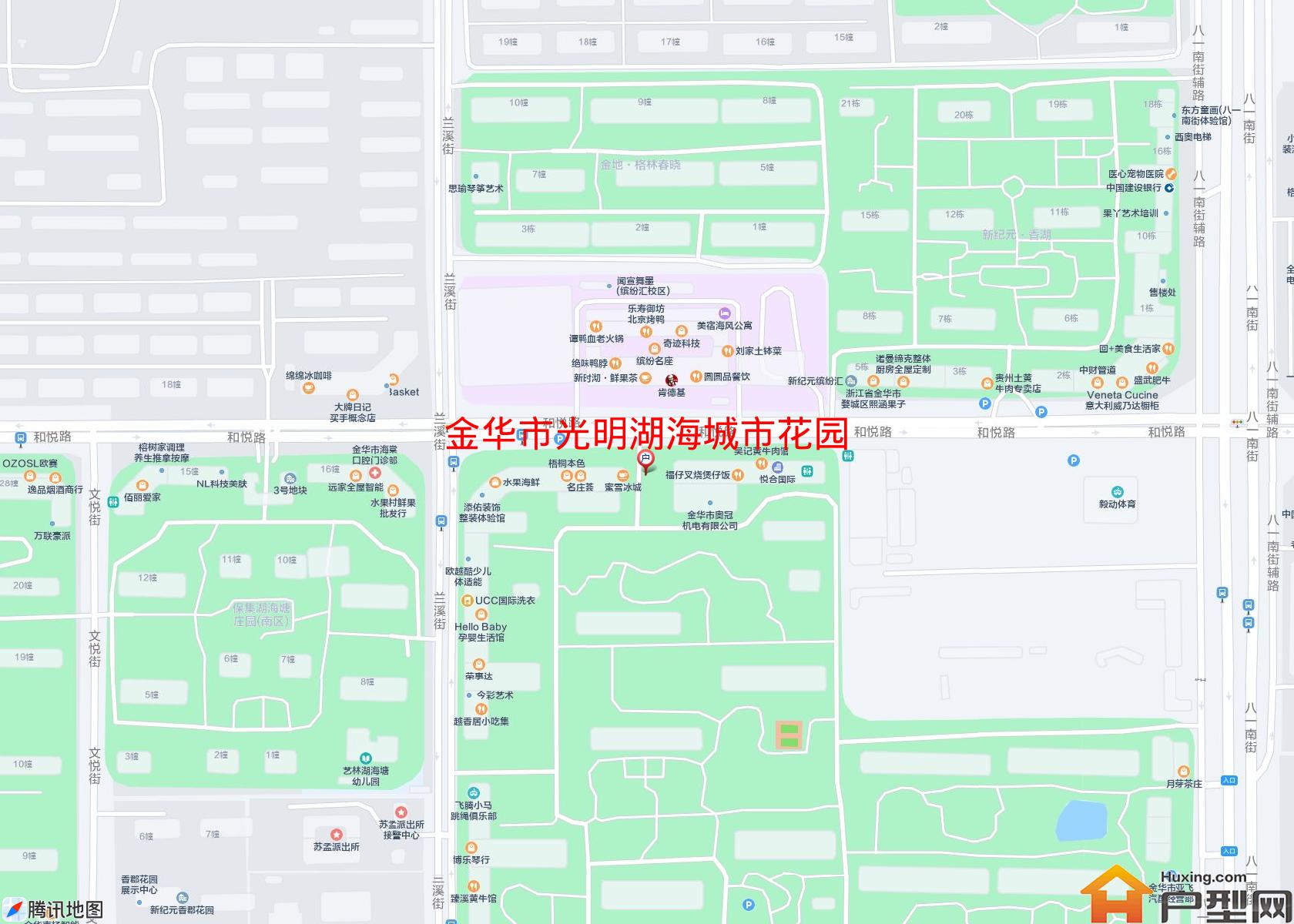 光明湖海城市花园小区 - 户型网