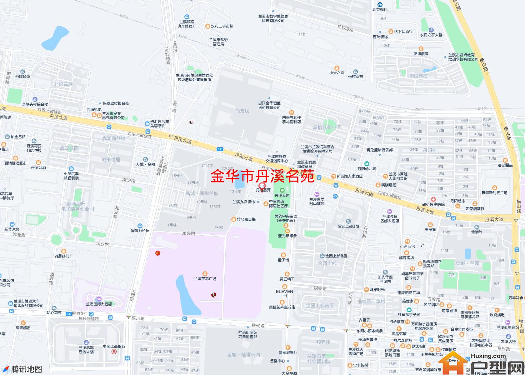 丹溪名苑小区 - 户型网