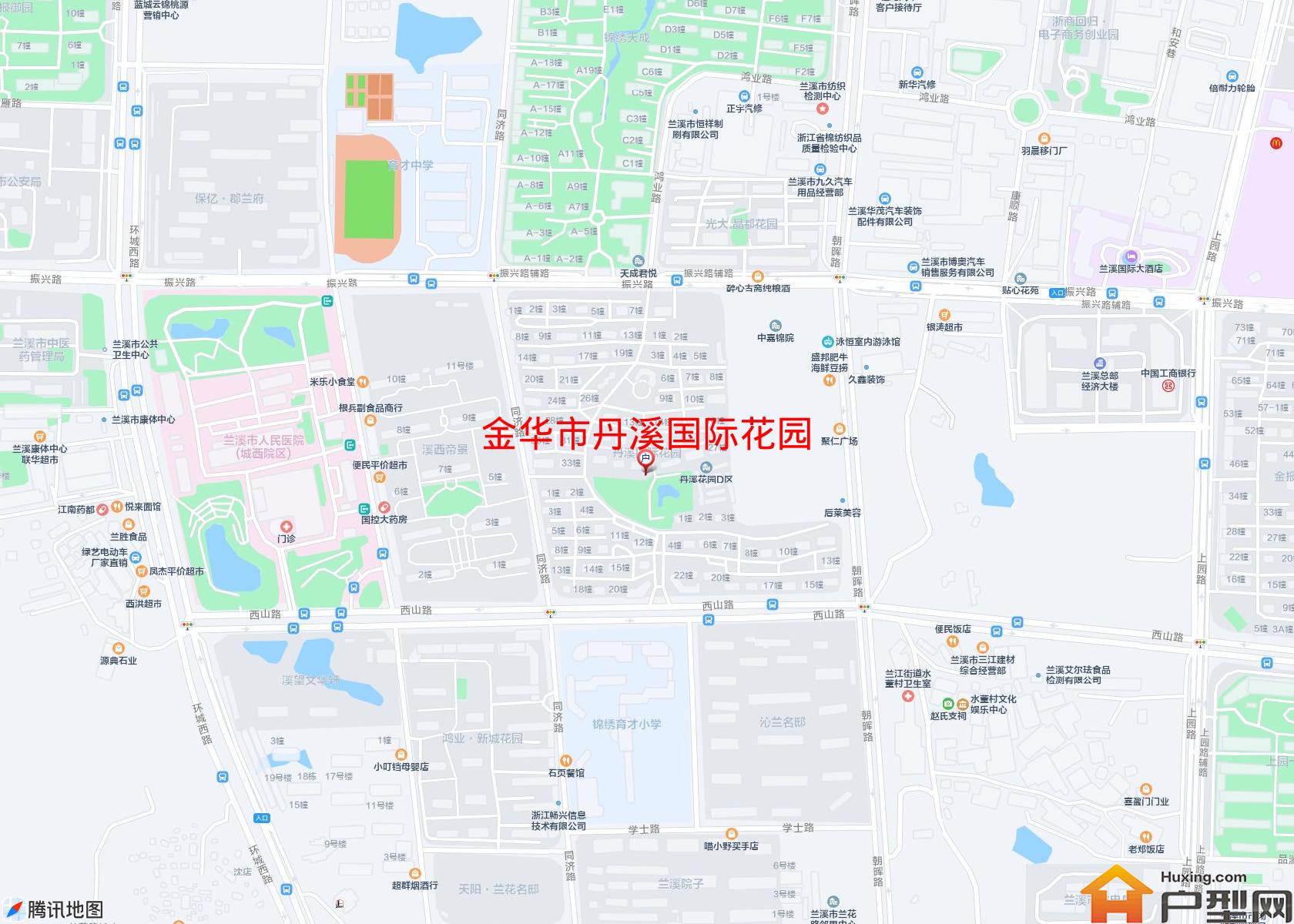 丹溪国际花园小区 - 户型网