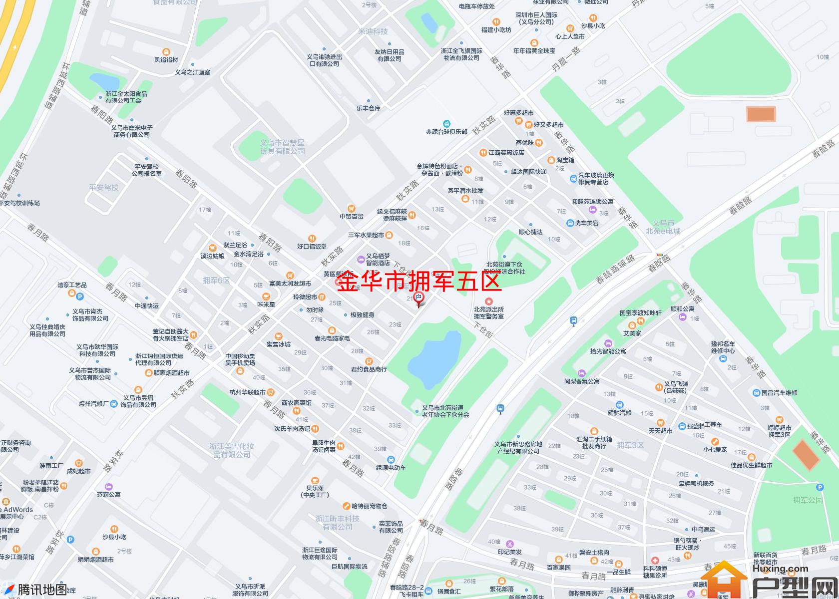 拥军五区小区 - 户型网