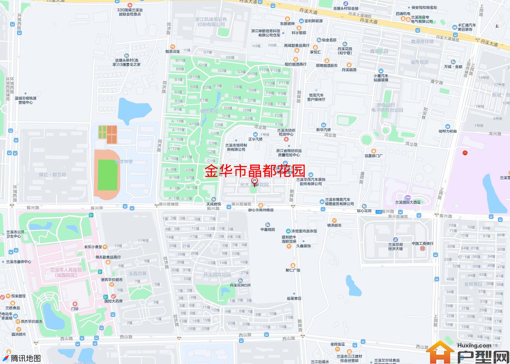 晶都花园小区 - 户型网