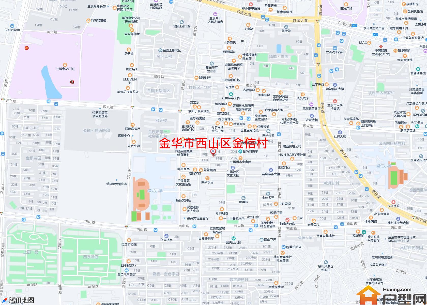 西山区金信村小区 - 户型网