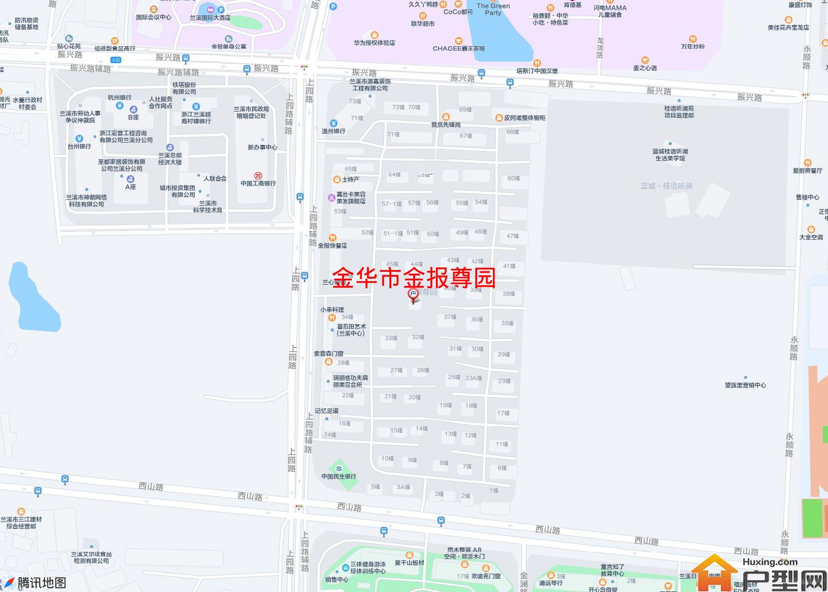 金报尊园小区 - 户型网