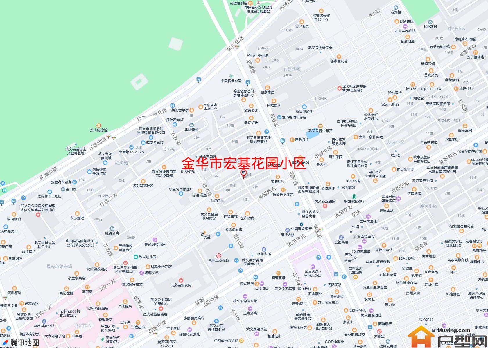 宏基花园小区小区 - 户型网