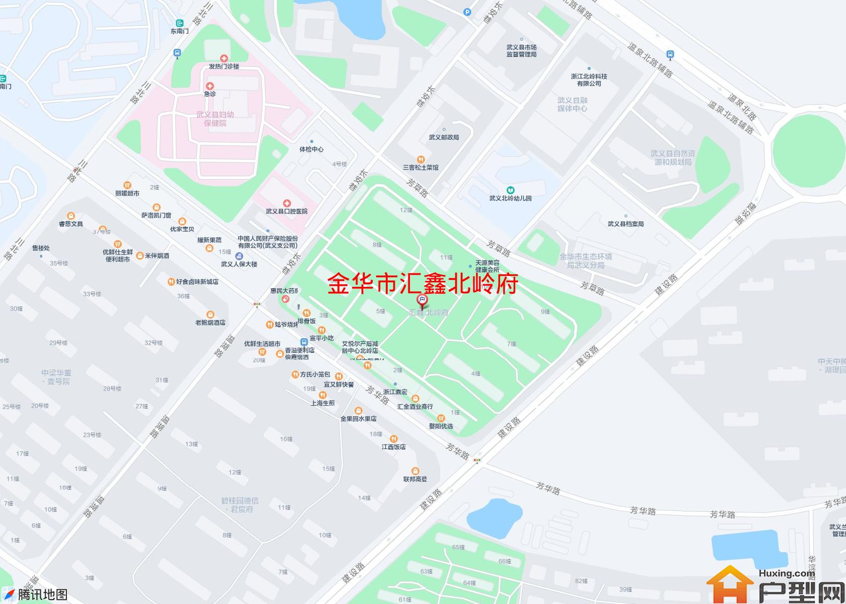 汇鑫北岭府小区 - 户型网