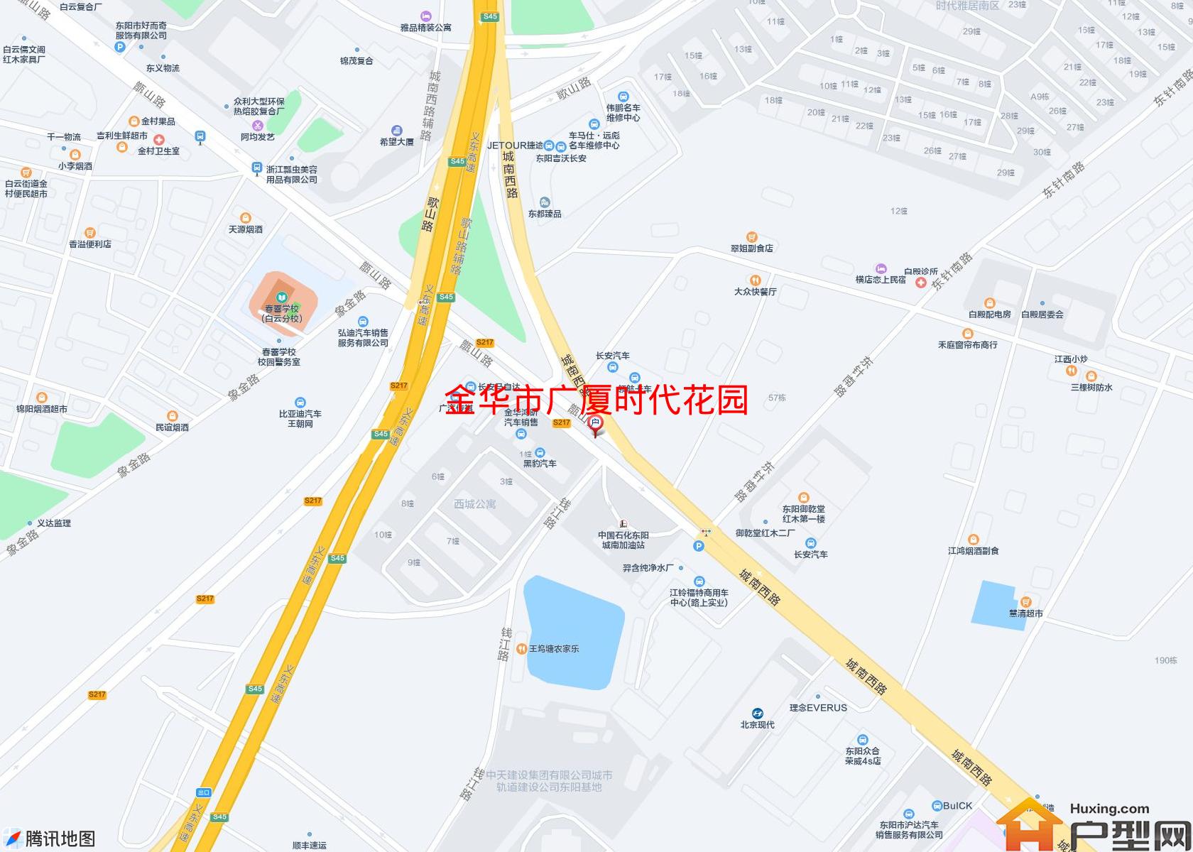 广厦时代花园小区 - 户型网
