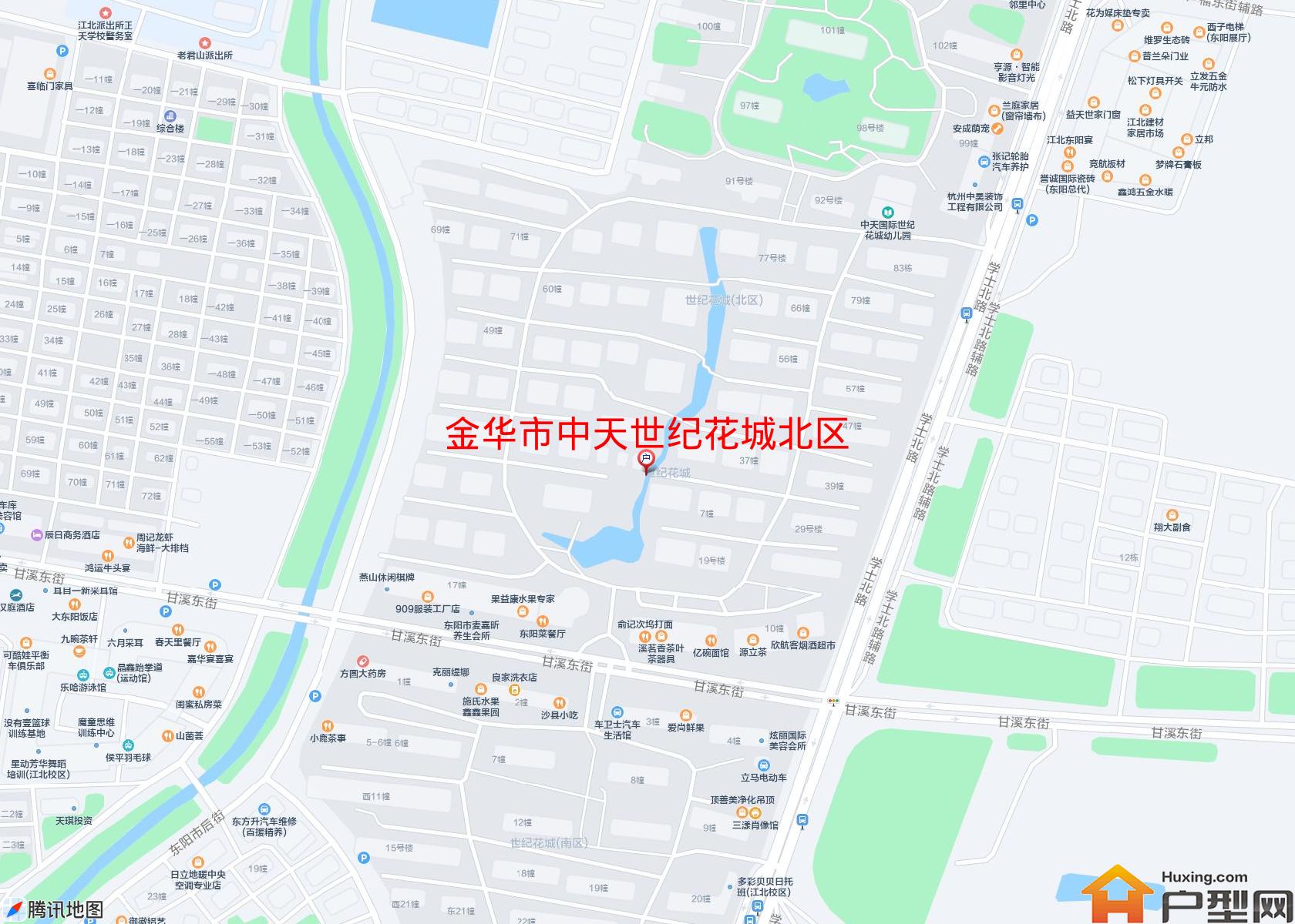 中天世纪花城北区小区 - 户型网