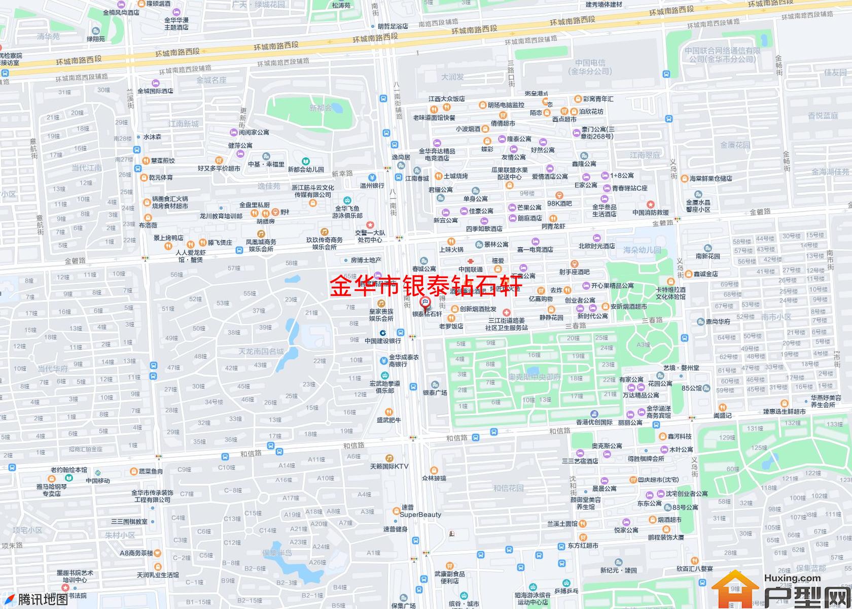 银泰钻石轩小区 - 户型网