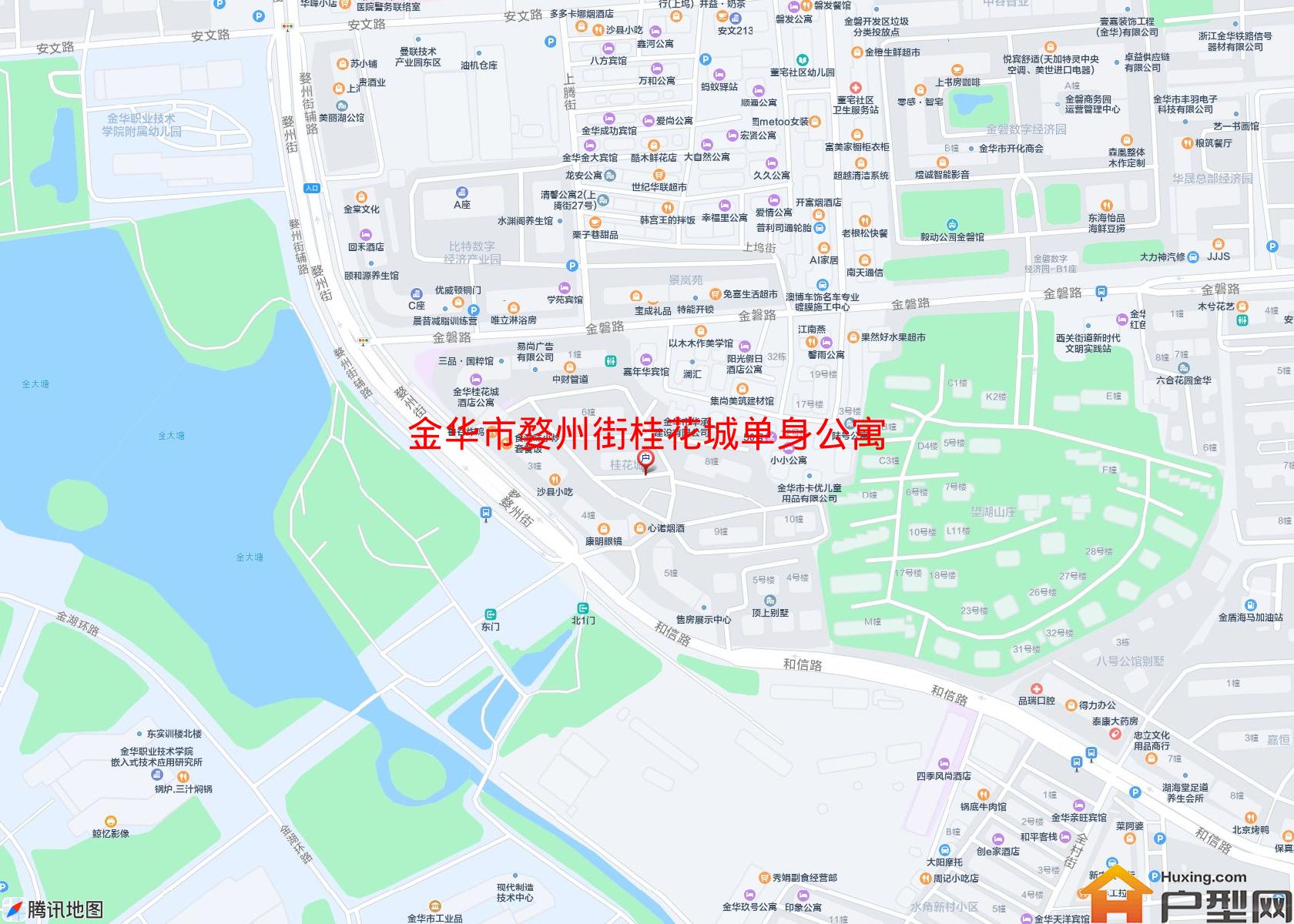 婺州街桂花城单身公寓小区 - 户型网
