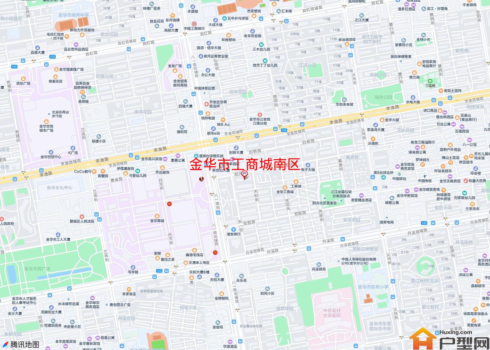 工商城南区小区 - 户型网