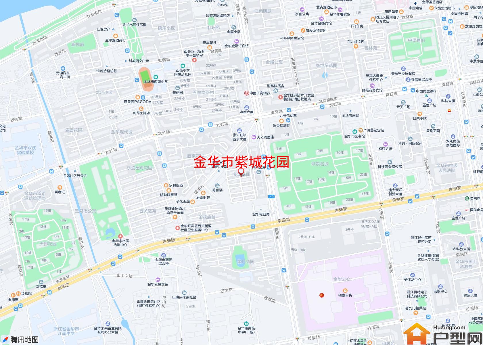 紫城花园小区 - 户型网