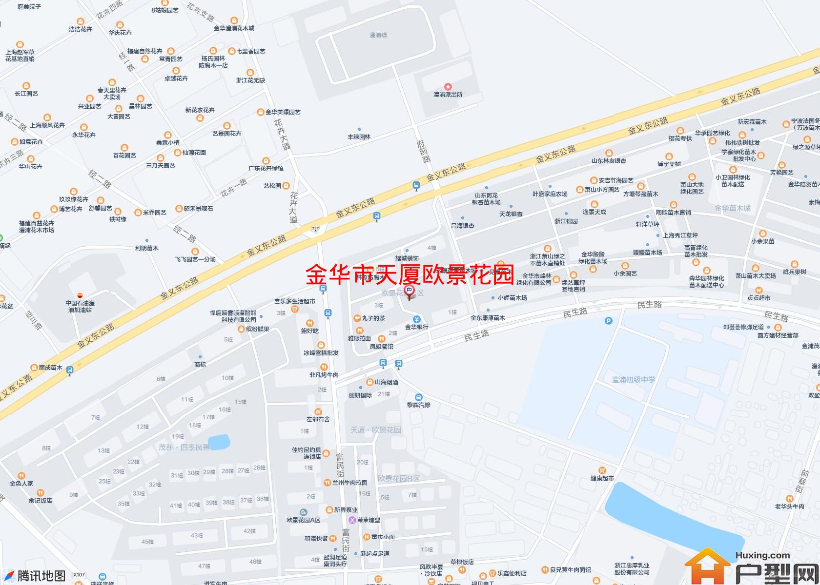 天厦欧景花园小区 - 户型网