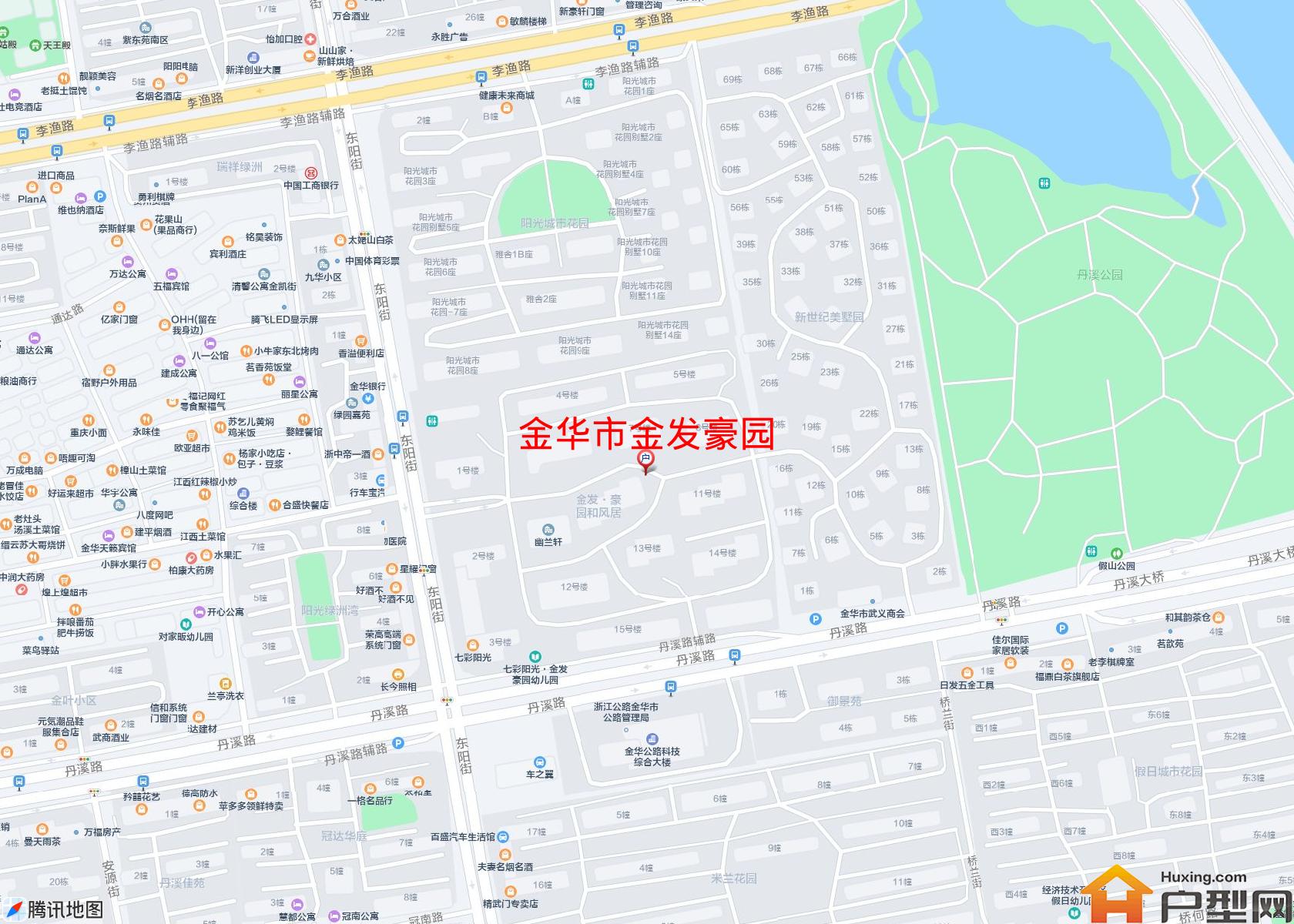 金发豪园小区 - 户型网